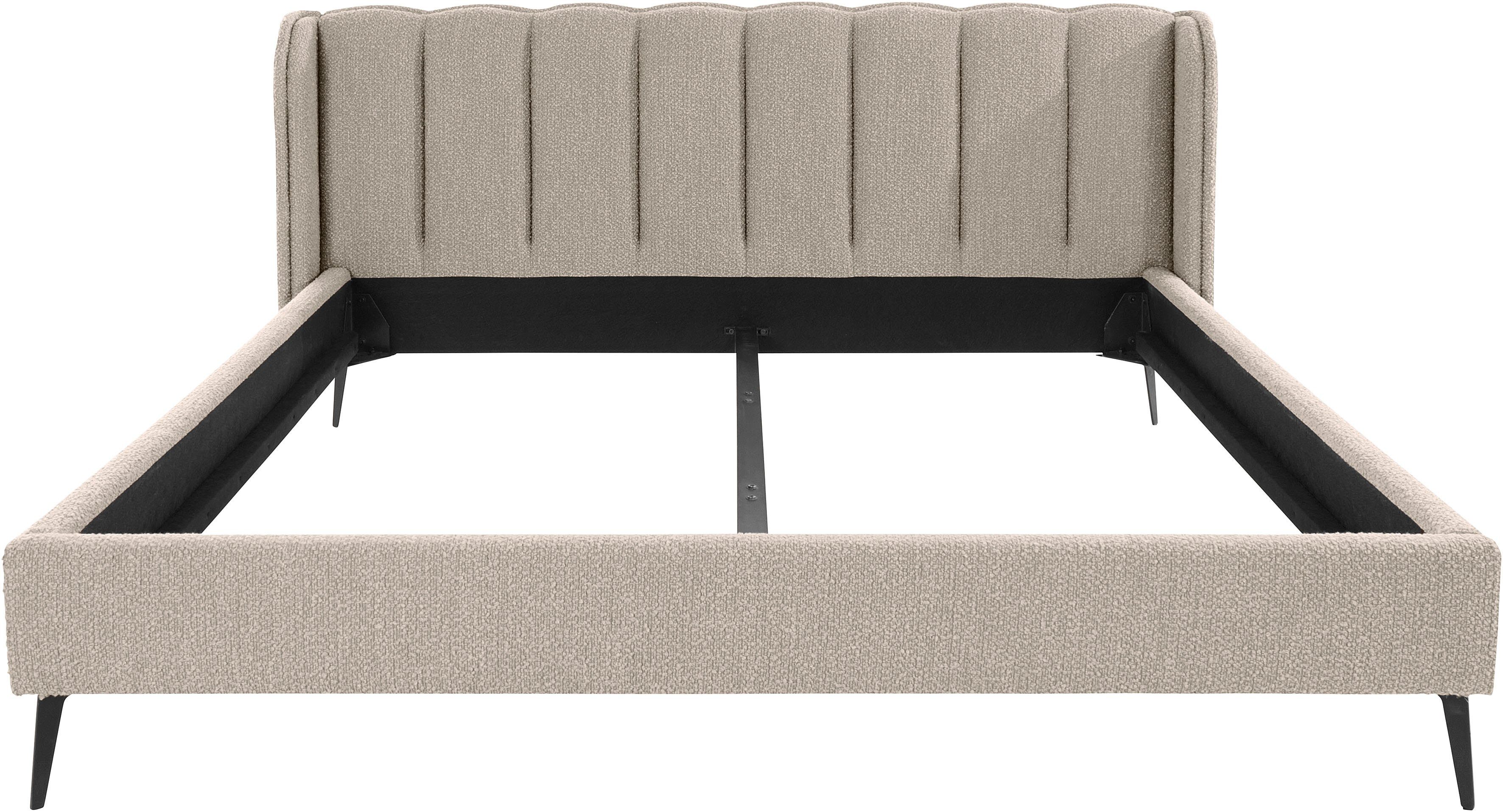 LeGer Home by Lena Gercke Gestoffeerd bed Dorly ook in bouclé, in 2 breedten
