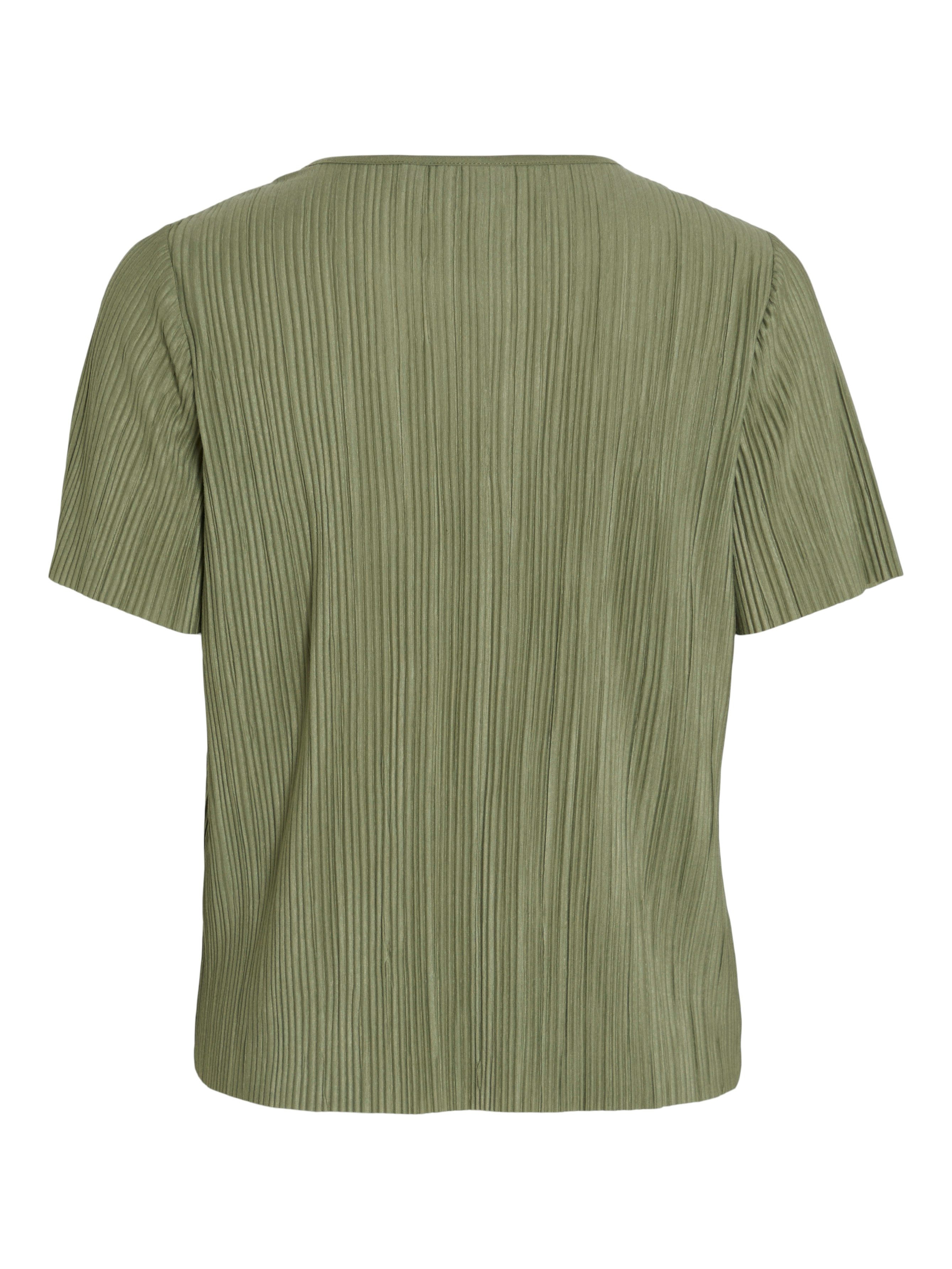 Vila Shirt met korte mouwen VIPLISA O-NECK S/S TOP - NOOS