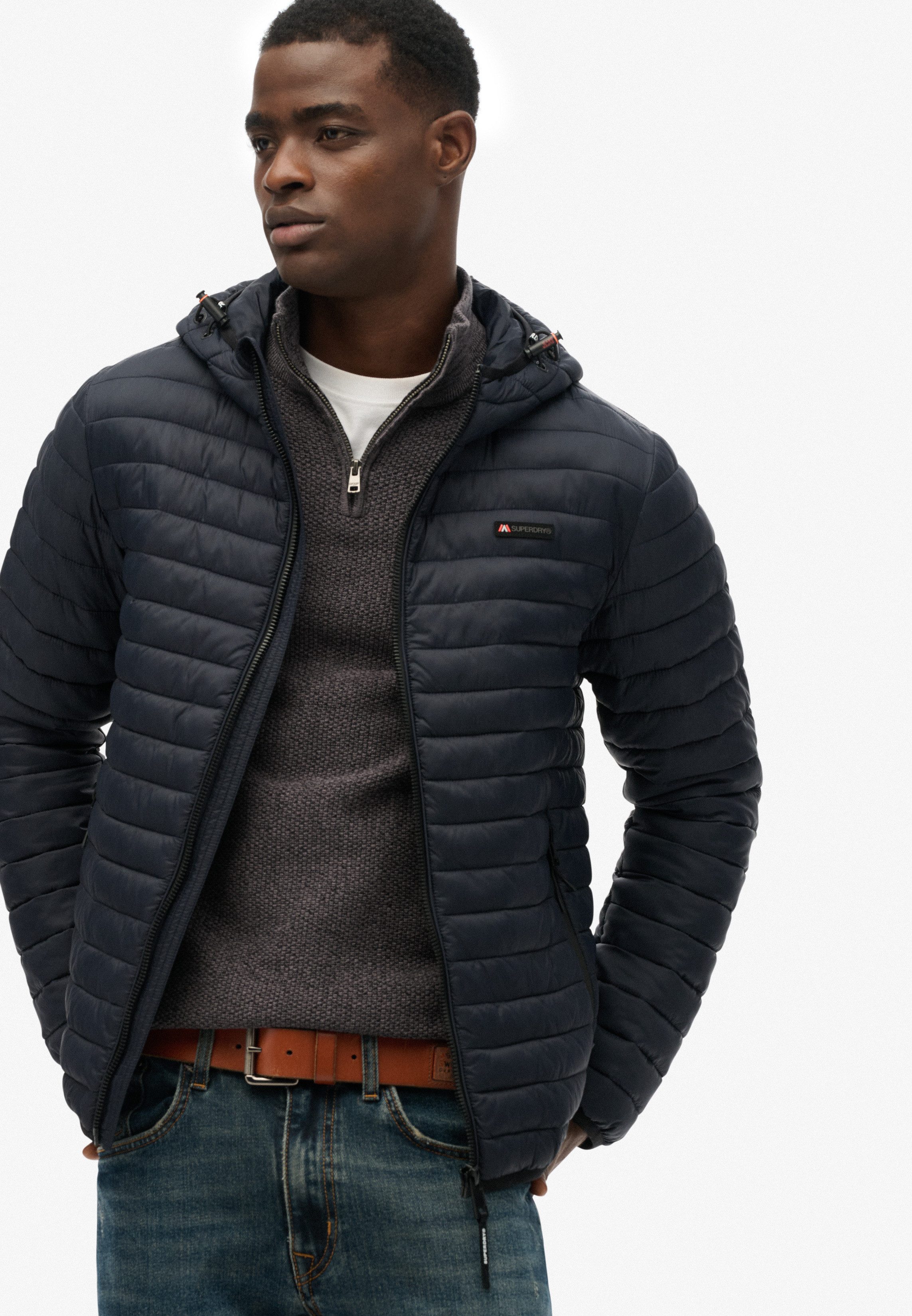 Superdry Gewatteerde jas HOODED FUJI LITE JACKET