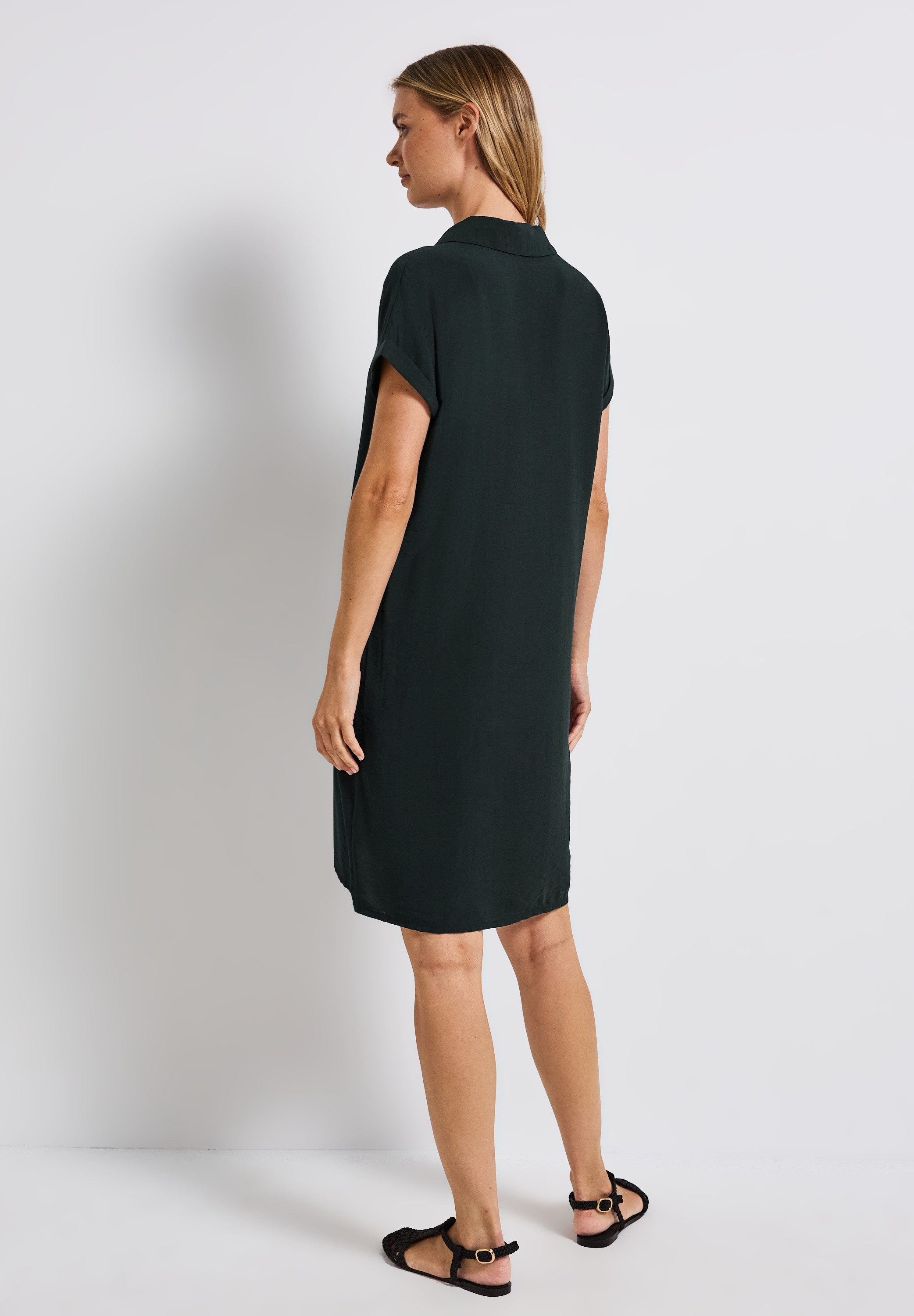 STREET ONE Shirtjurk met ingesneden hals