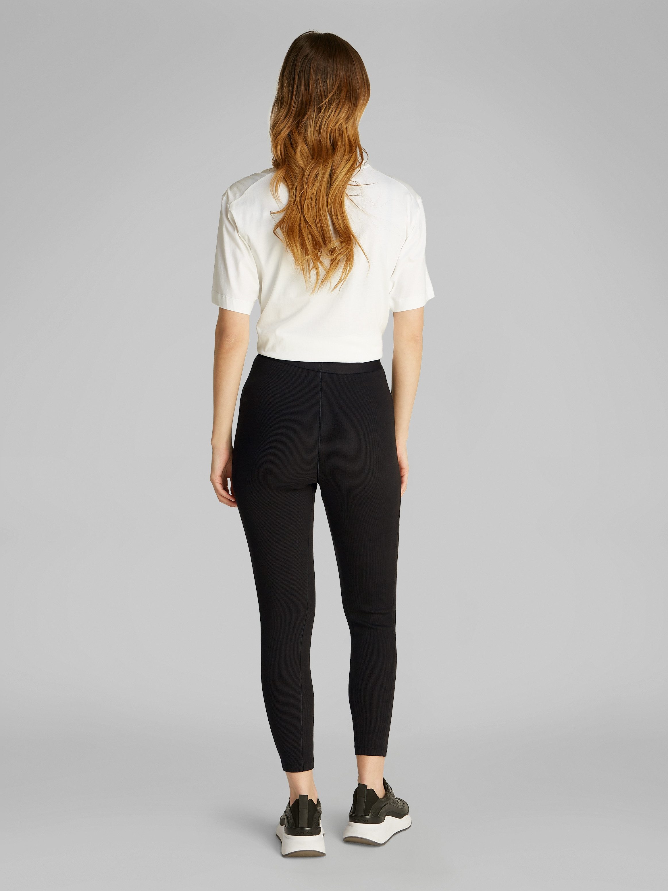 Calvin Klein Legging met elastische logo-band