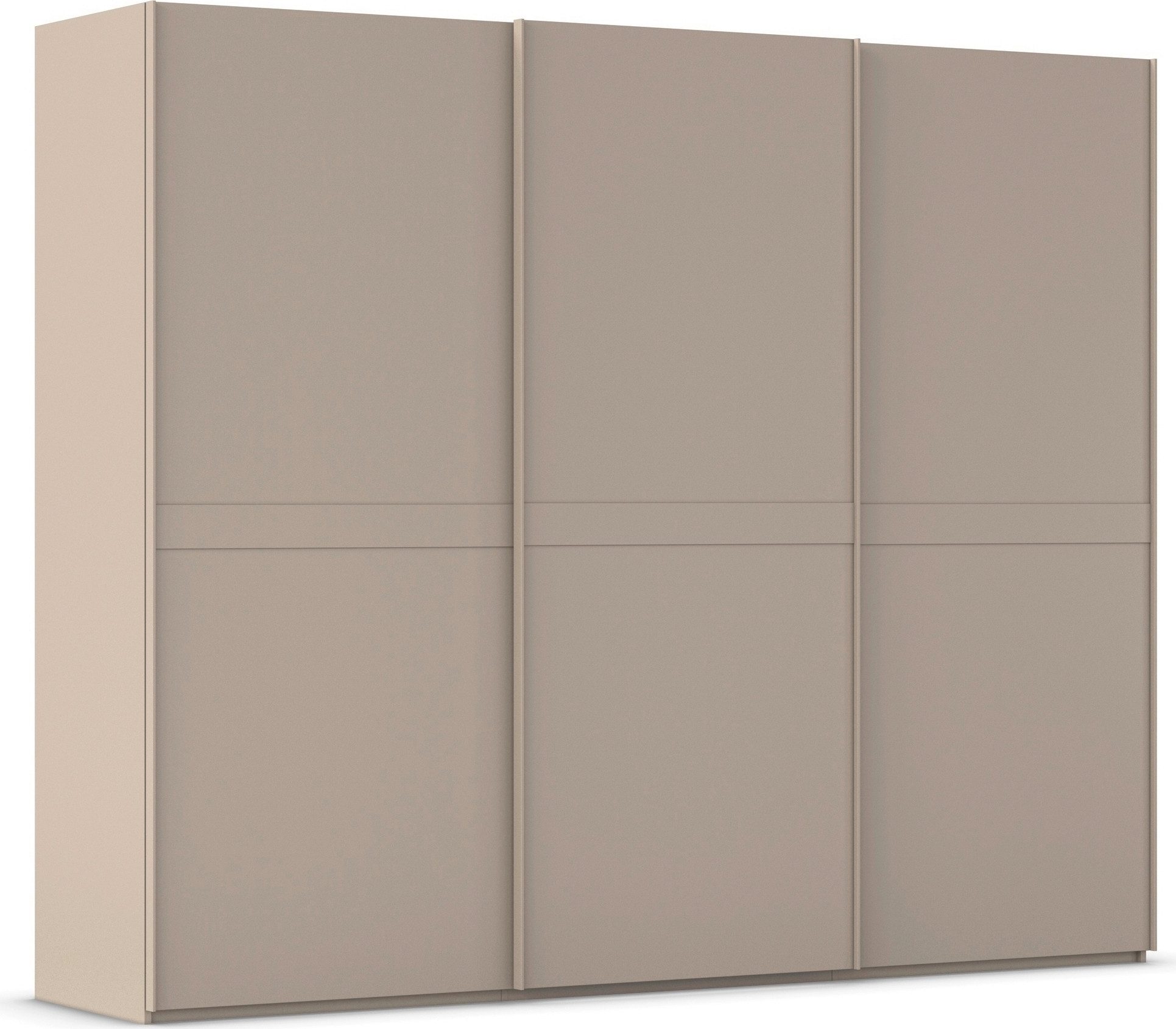 rauch Schuifdeurkast Kledingkast kast garderobe slaapkamerkast SCALE-LINE edel uiterlijk met buikband in corpuskleur decorfront made in germany