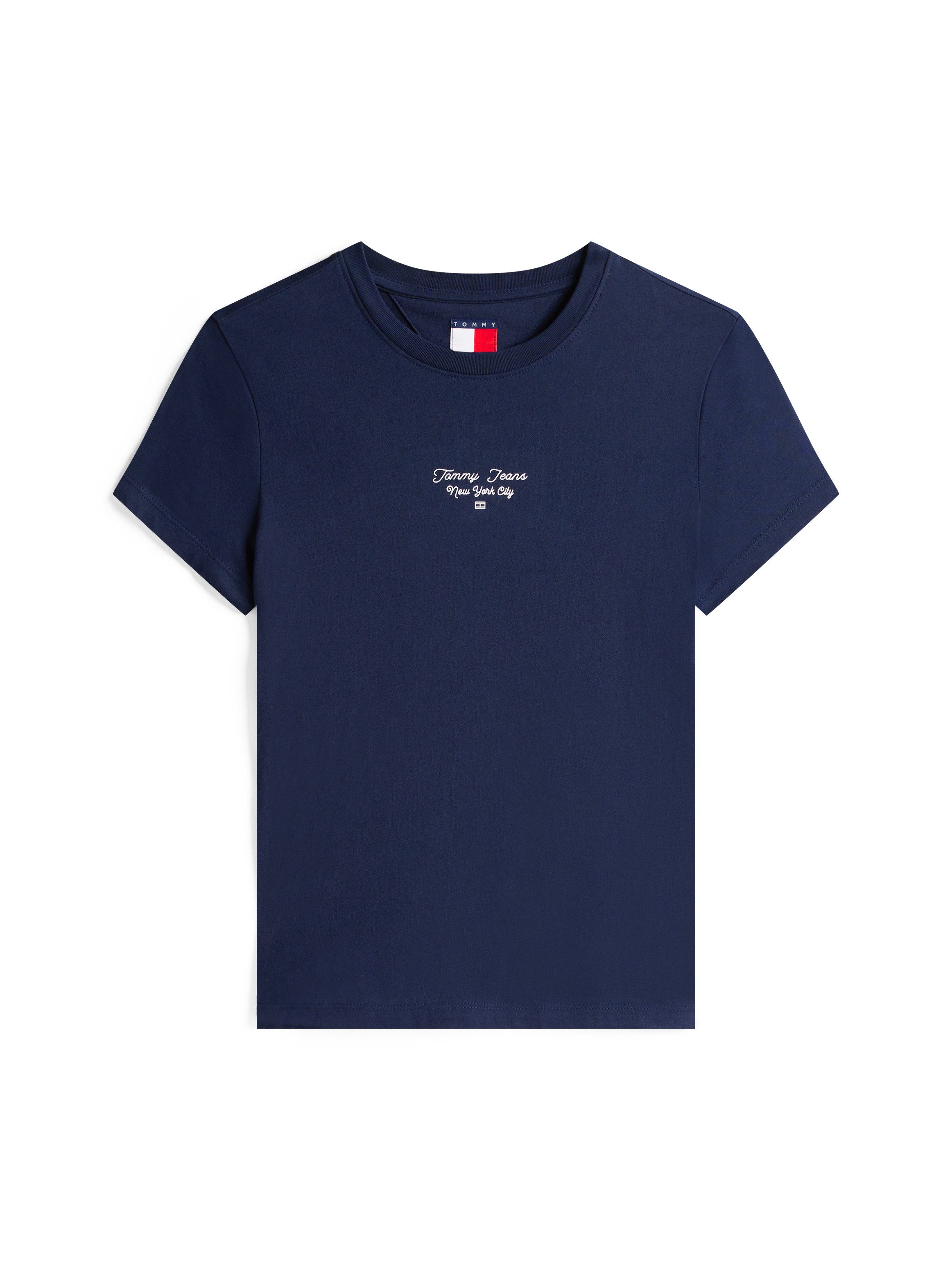 TOMMY JEANS Shirt met korte mouwen TJW SLIM ESS LOGO 1 TEE EXT