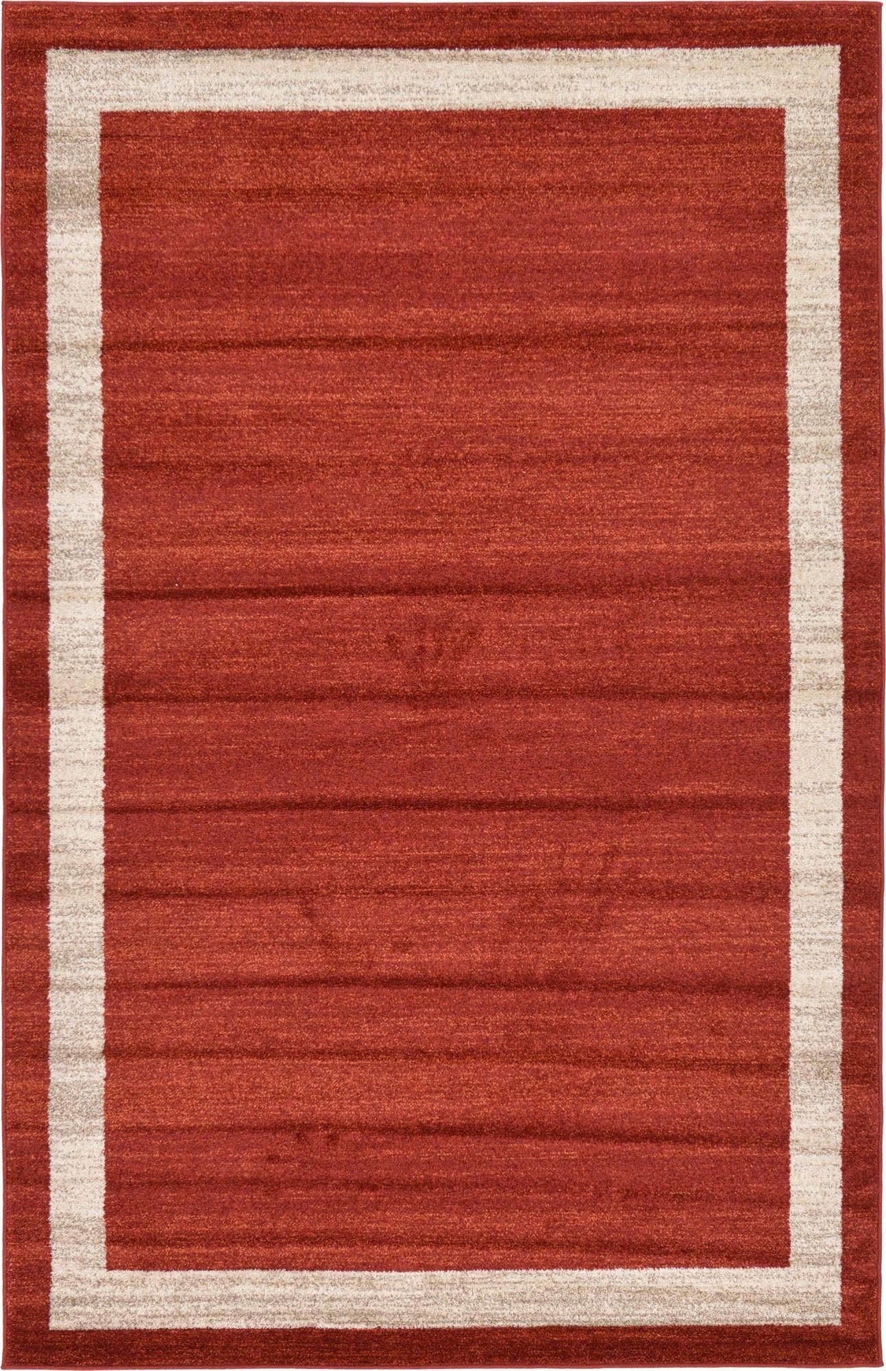 Myflair Möbel & Accessoires Vloerkleed Goede tijden voorraadopruiming Korte pool, geweven, gemêleerde look, met randdessin moderne vloerkleden maat