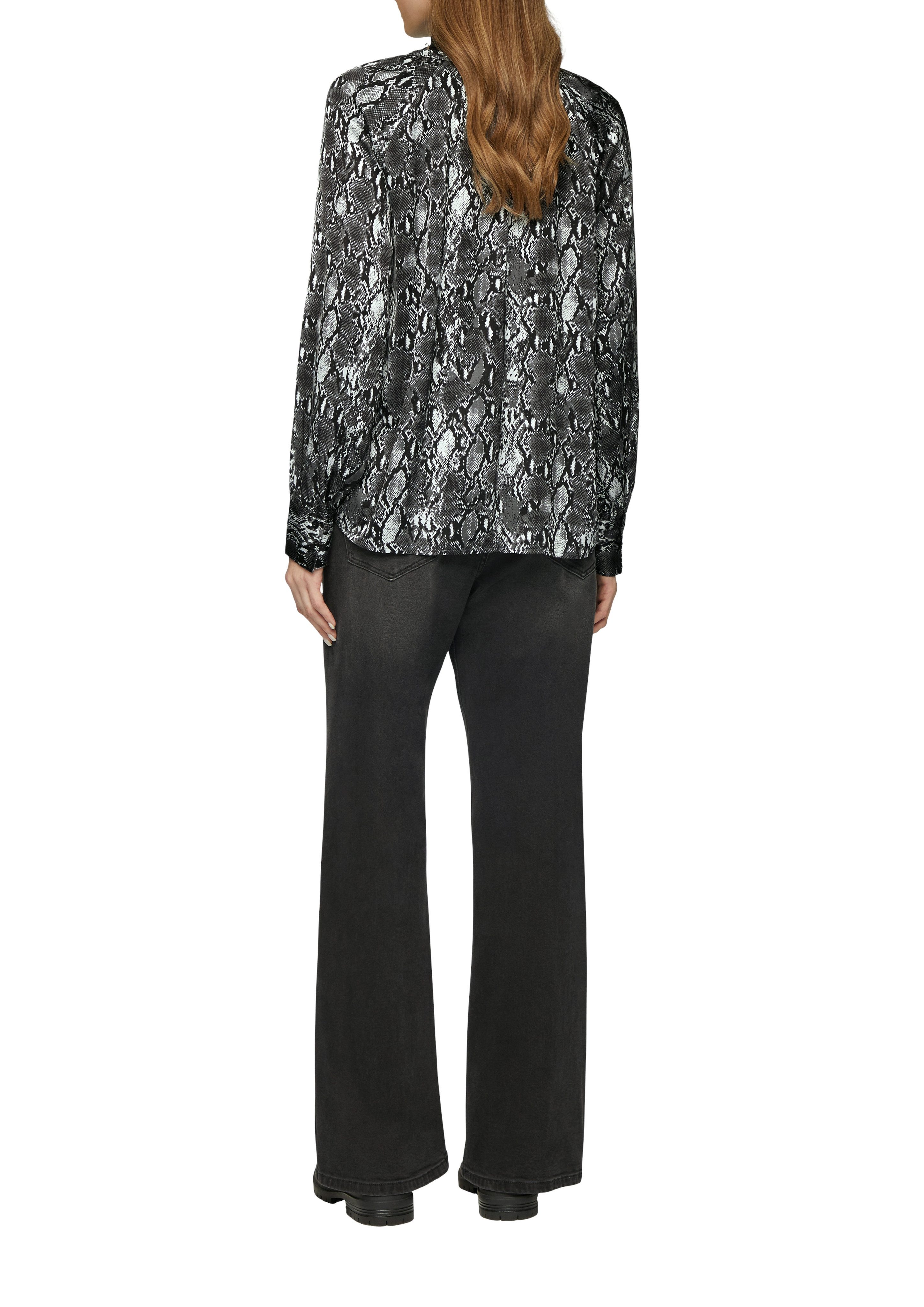 s.Oliver Blouse met lange mouwen met print all-over