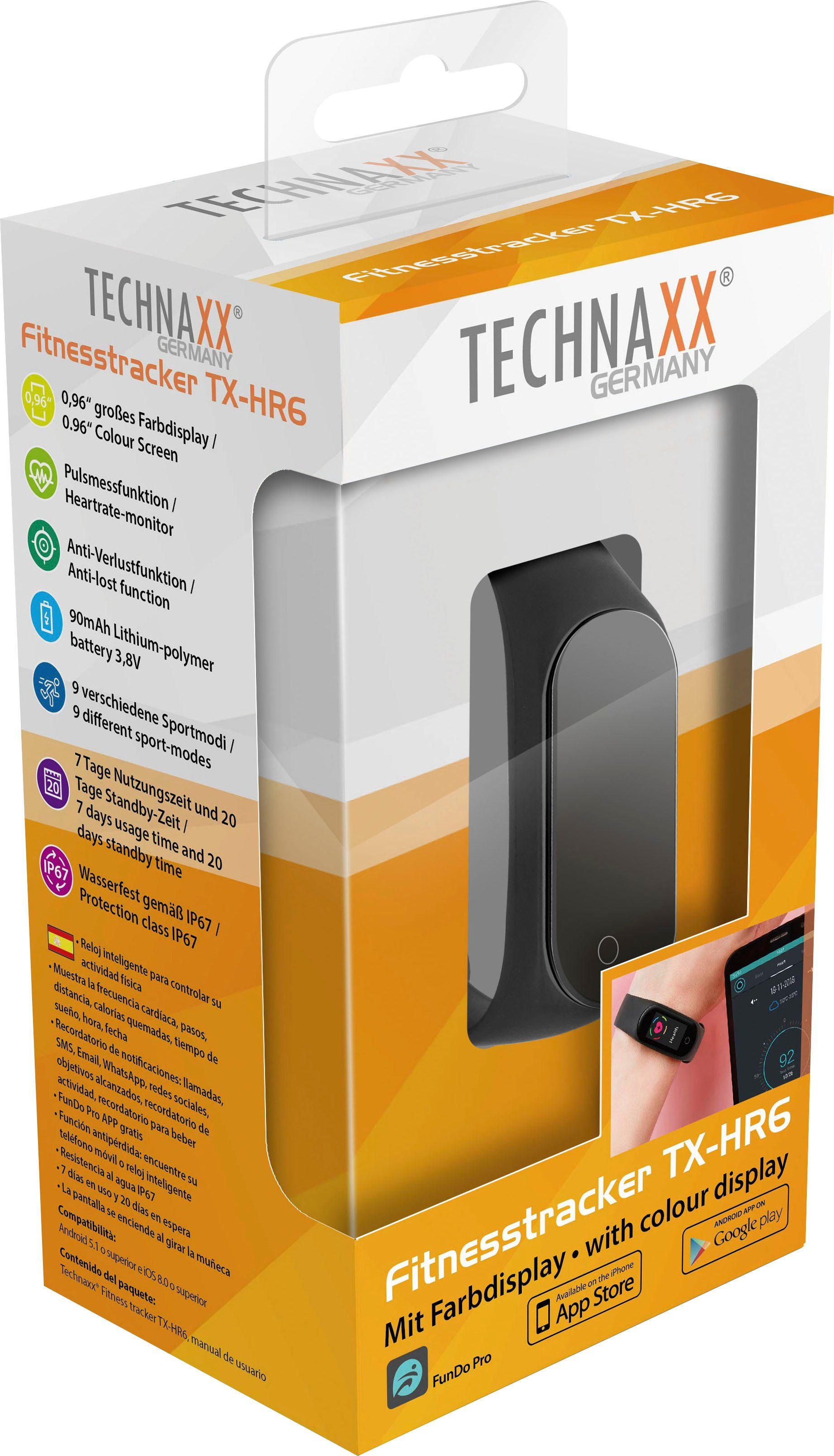 Technaxx ActivityTracker TX-HR6 (1-delig)