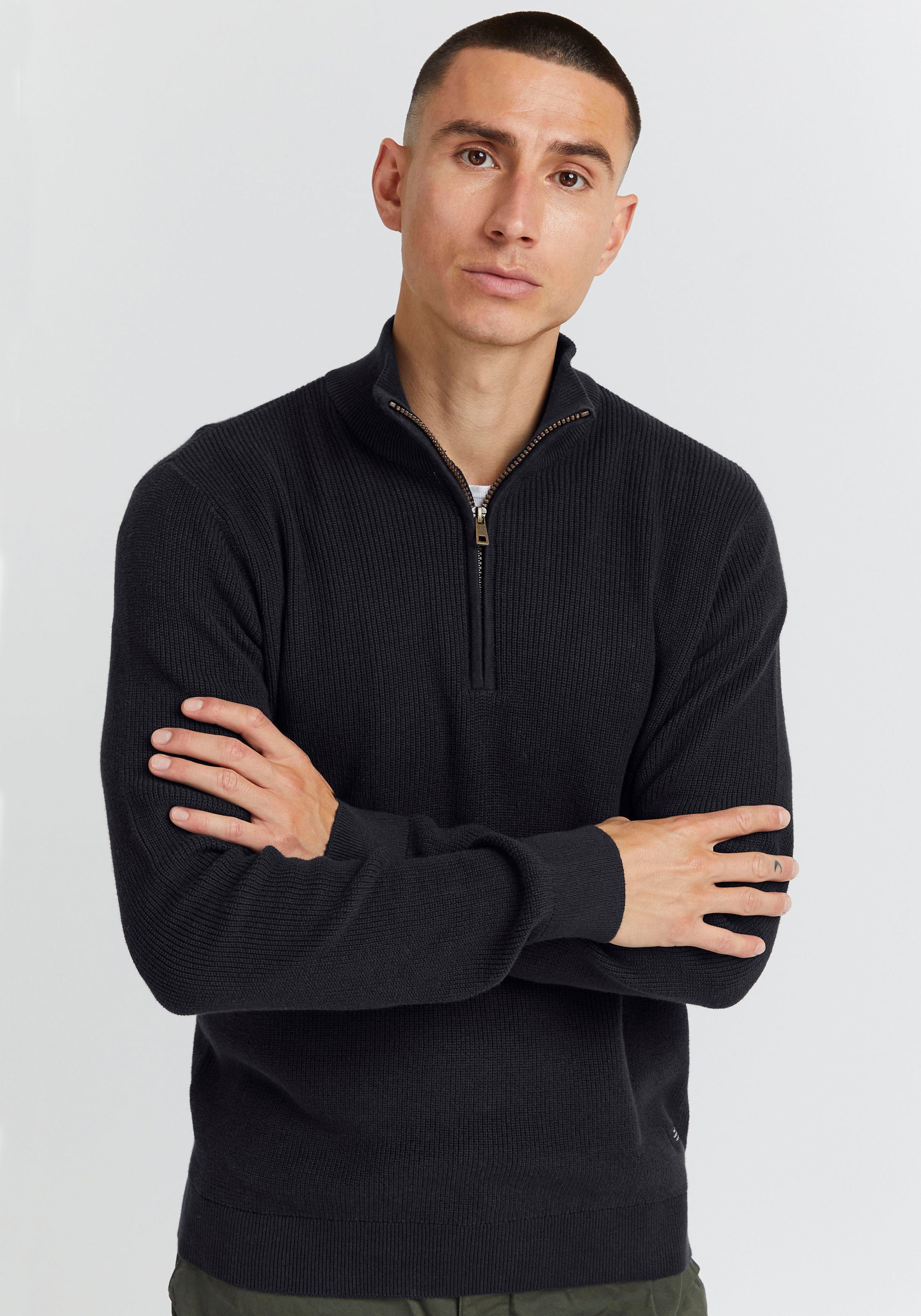 Blend Trui met staande kraag BL Pullover BHCodford half-zipp