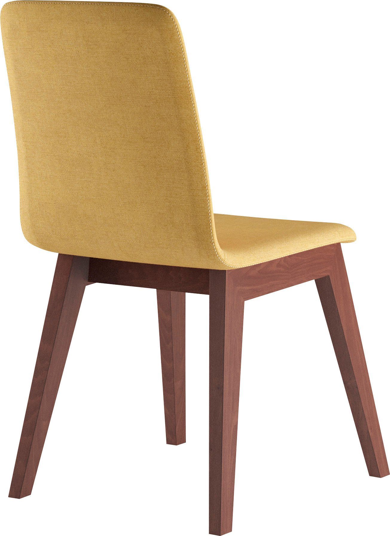 INOSIGN Stoel Sandy met verschillende stoelpootkleuren en kleurvarianten, zithoogte 47 cm (2 stuks)