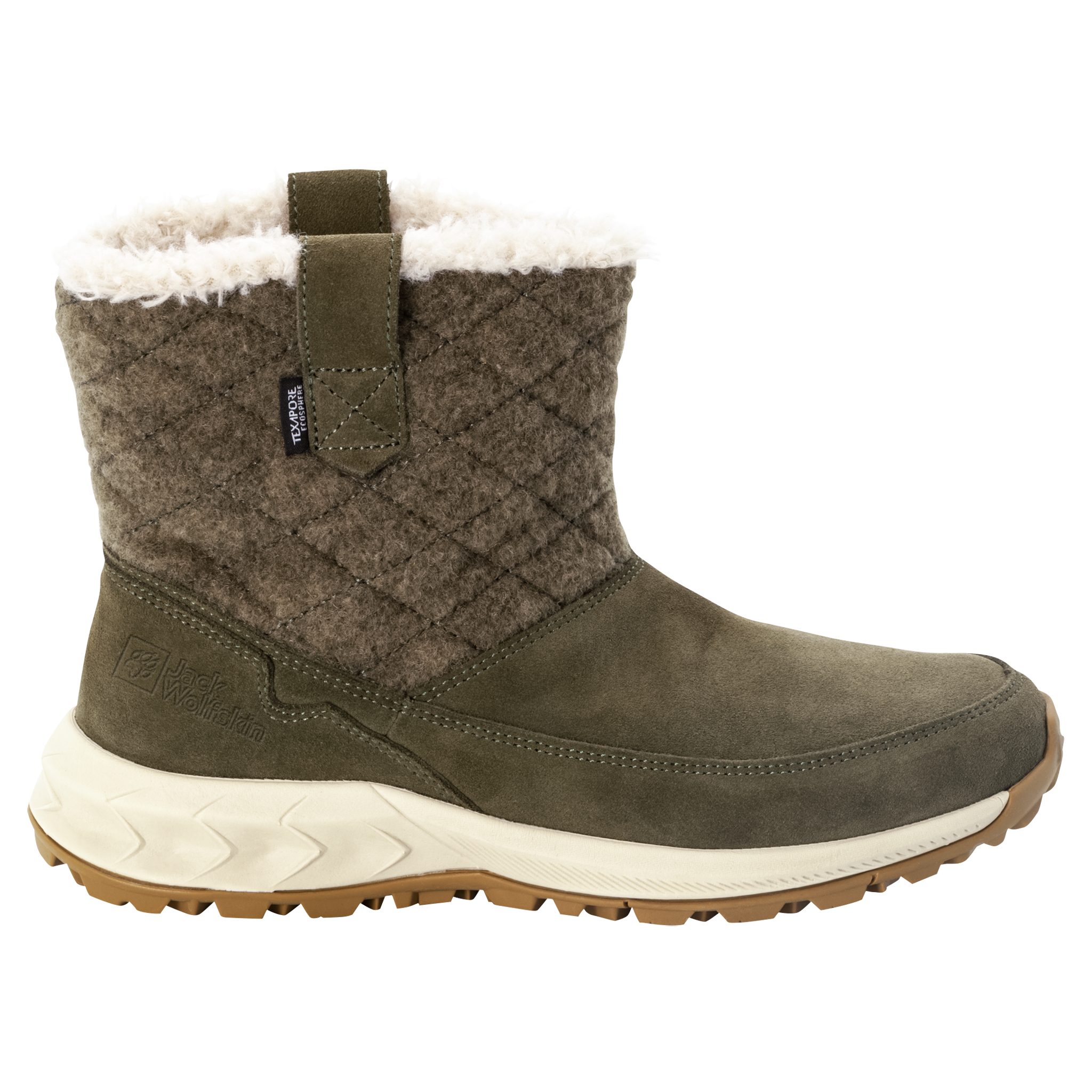 Jack Wolfskin Boots zonder sluiting QUEENSTOWN TEXAPORE BOOT W Winterlaarzen, snowboots, winterschoenen, waterdicht en gevoerd