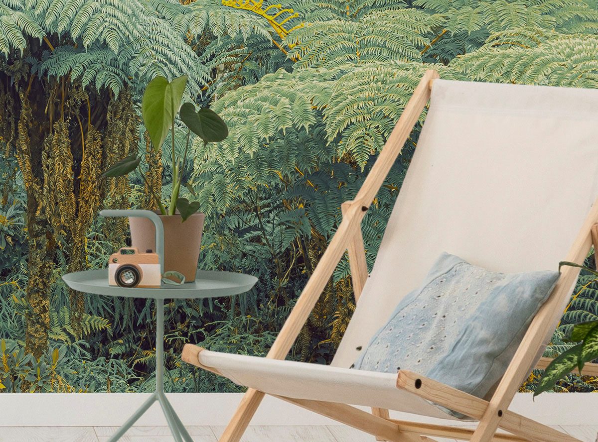 Komar Fotobehang Digitale print vlies - Jungle Lands - Afmeting 400 x 250 cm (1 stuk)