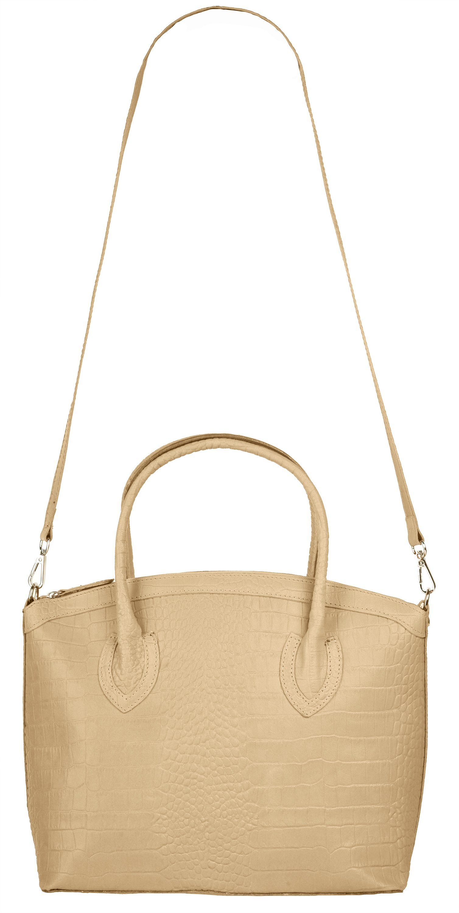 Cluty Tas echt leer, made in italy