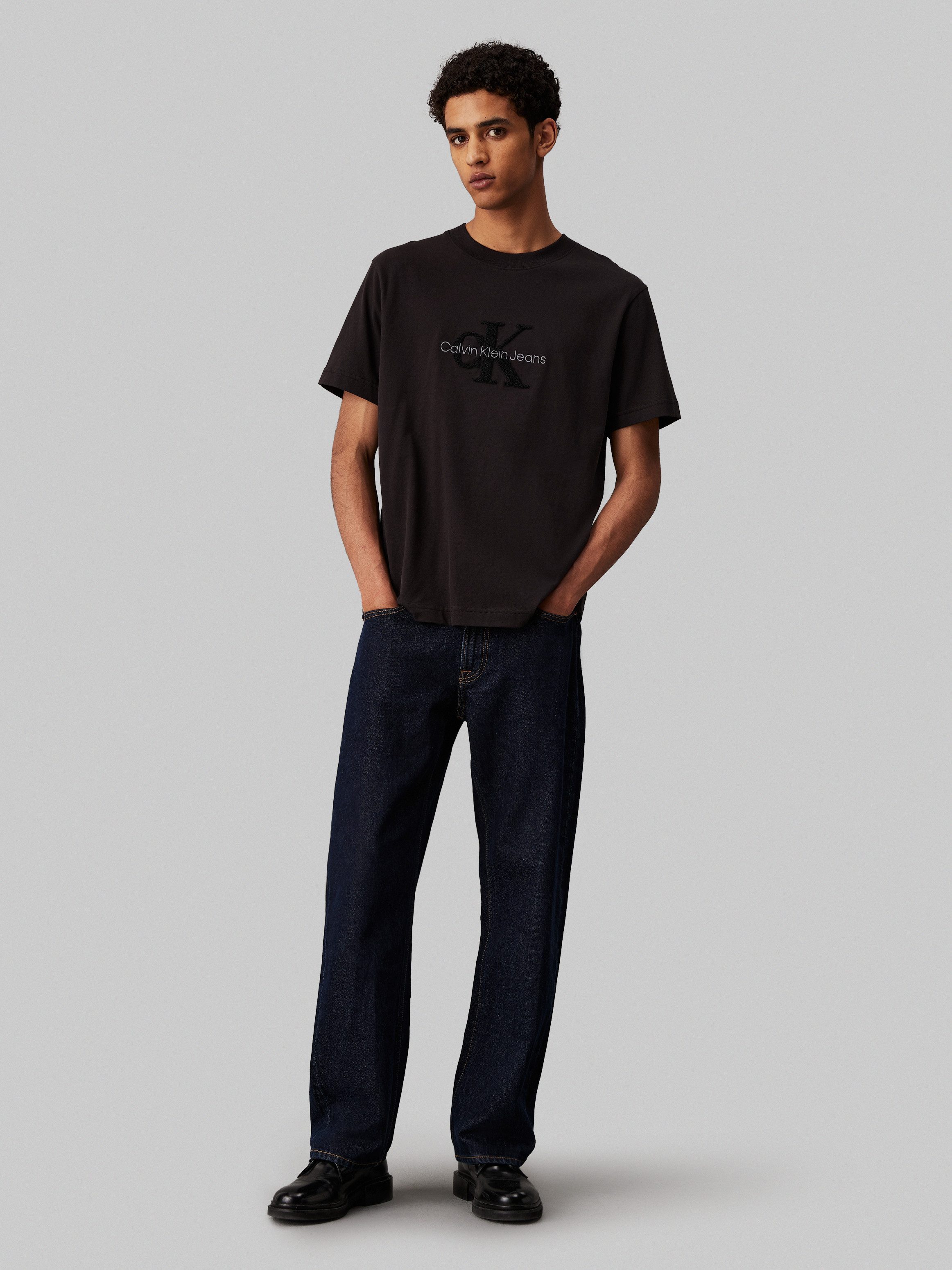 Calvin Klein T-shirt CHENILLE MONOLOGO TEE