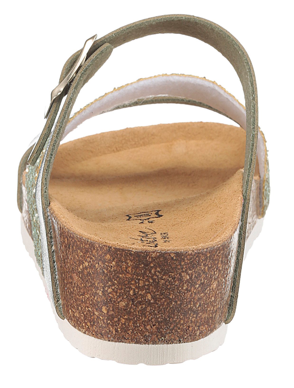 Aniston SHOES Sleehakmuiltjes , zomerschoen, strandschoen, huisschoen, glitter - nieuwe collectie
