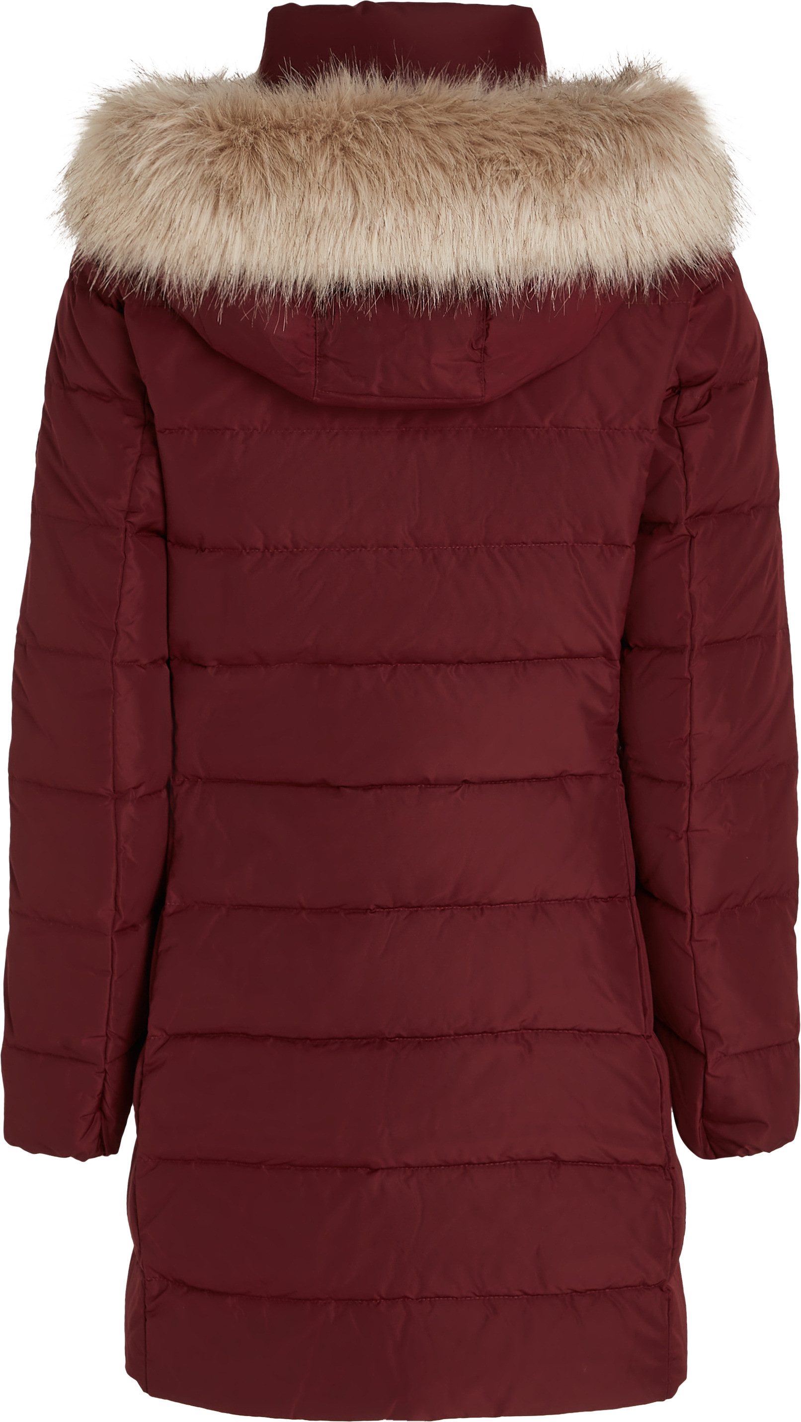 Tommy Hilfiger Gewatteerde jas HERITAGE DOWN TYRA COAT WITH FUR