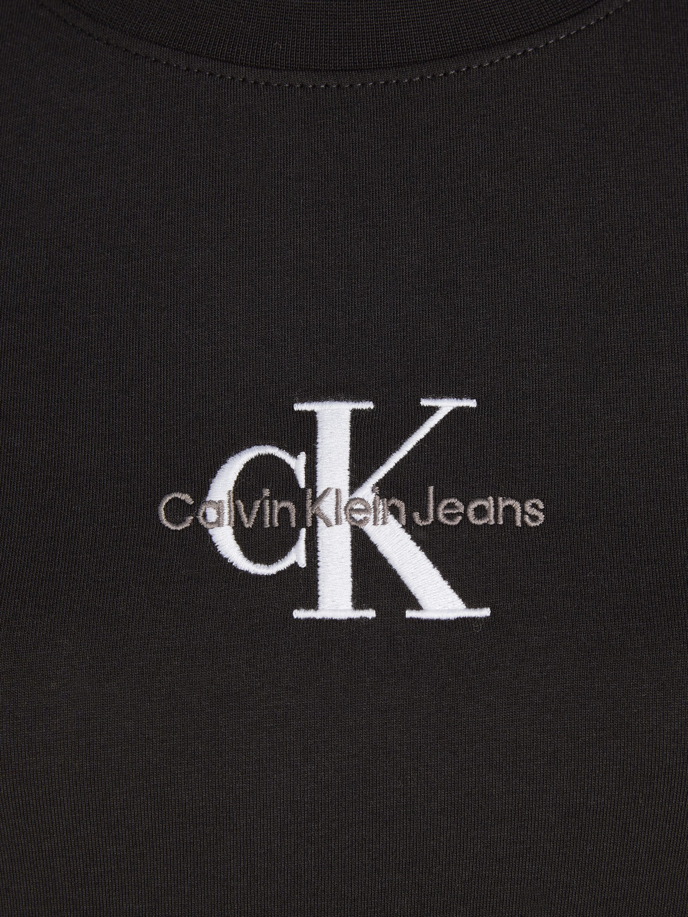 Calvin Klein T-shirt MONOLOGO SLIM TEE met gestempeld logo