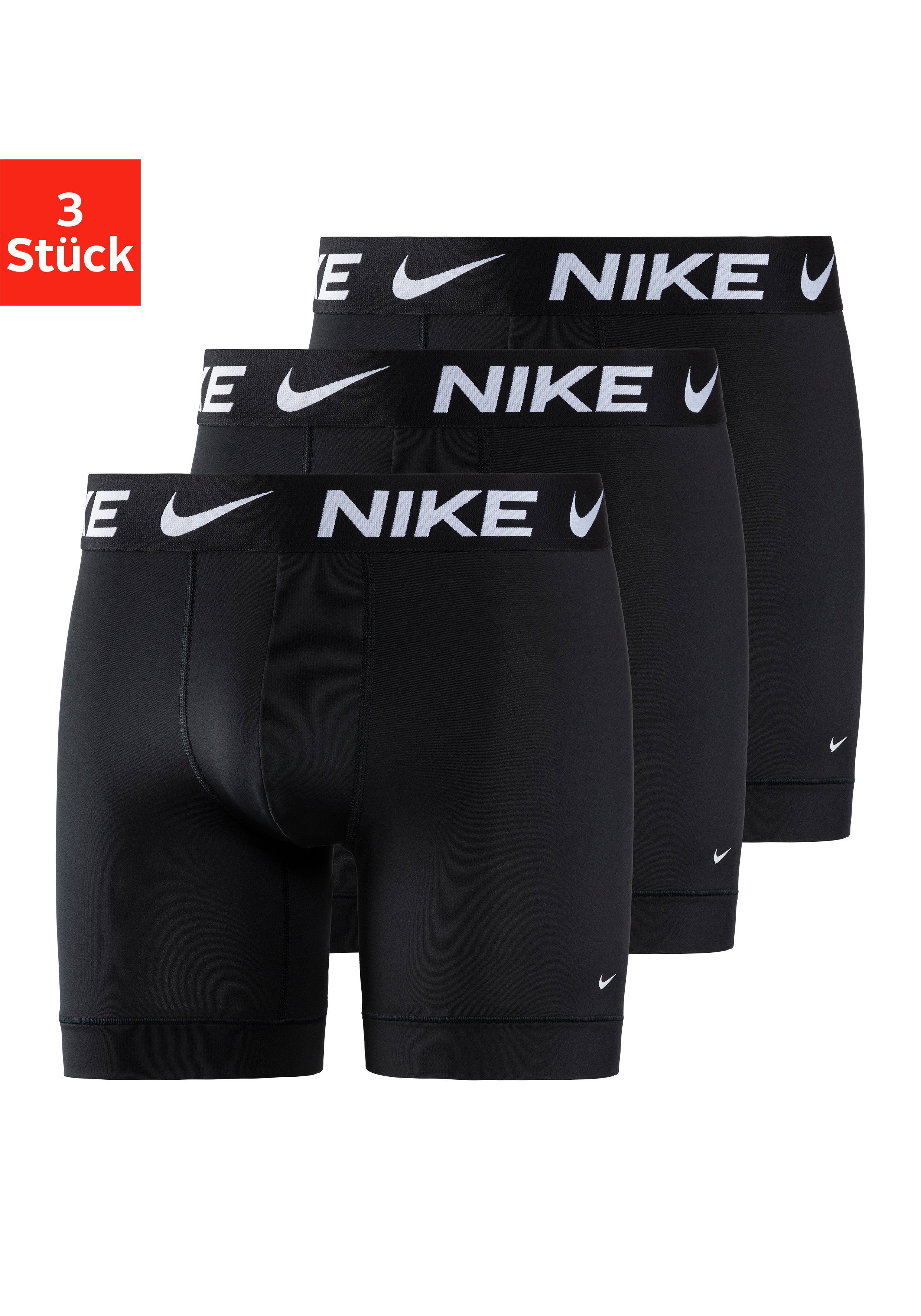 NIKE Underwear Boxershort met bijzonder lange pijpen (3 stuks)