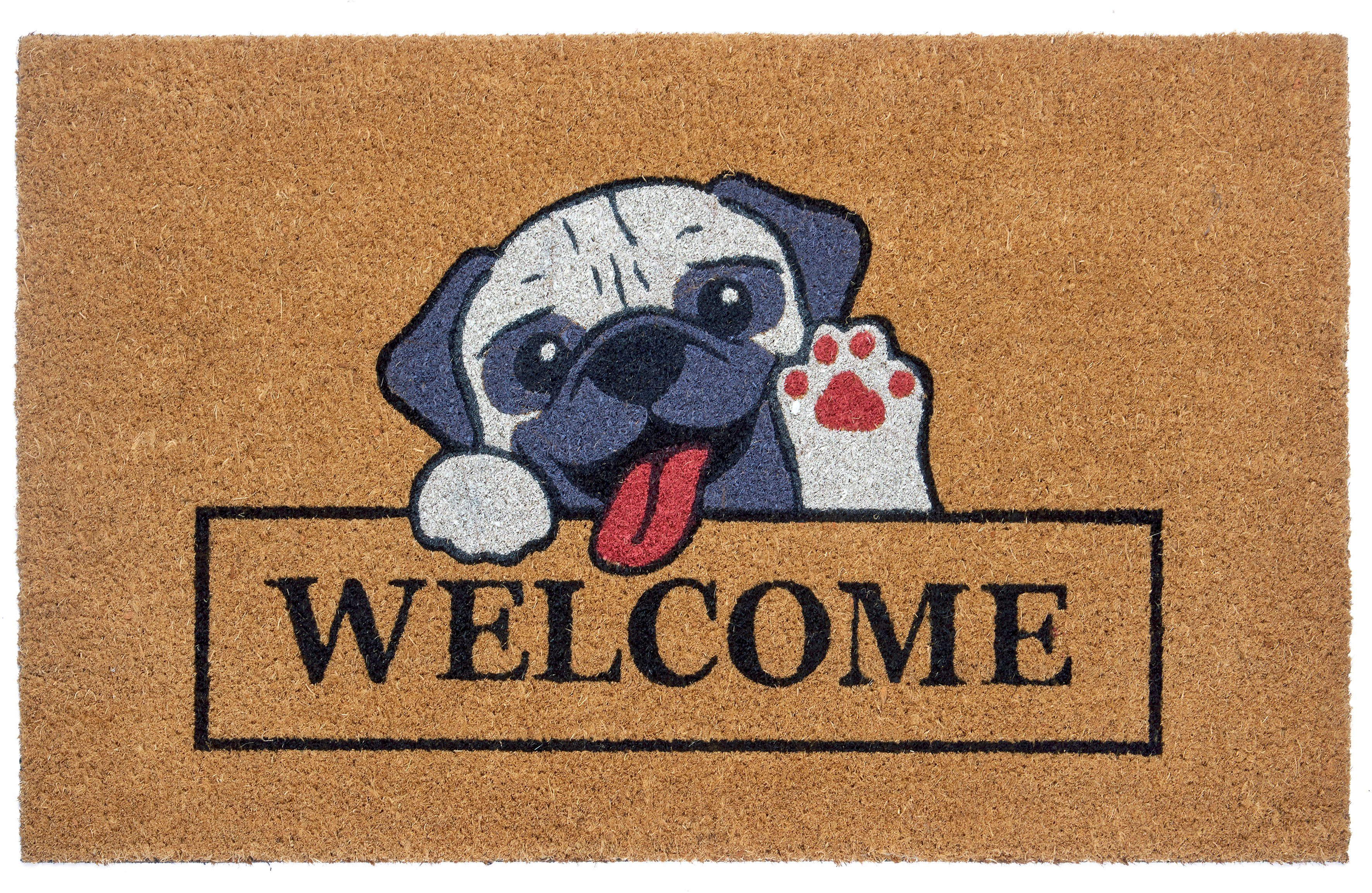 HANSE Home Mat Welcome & Dog