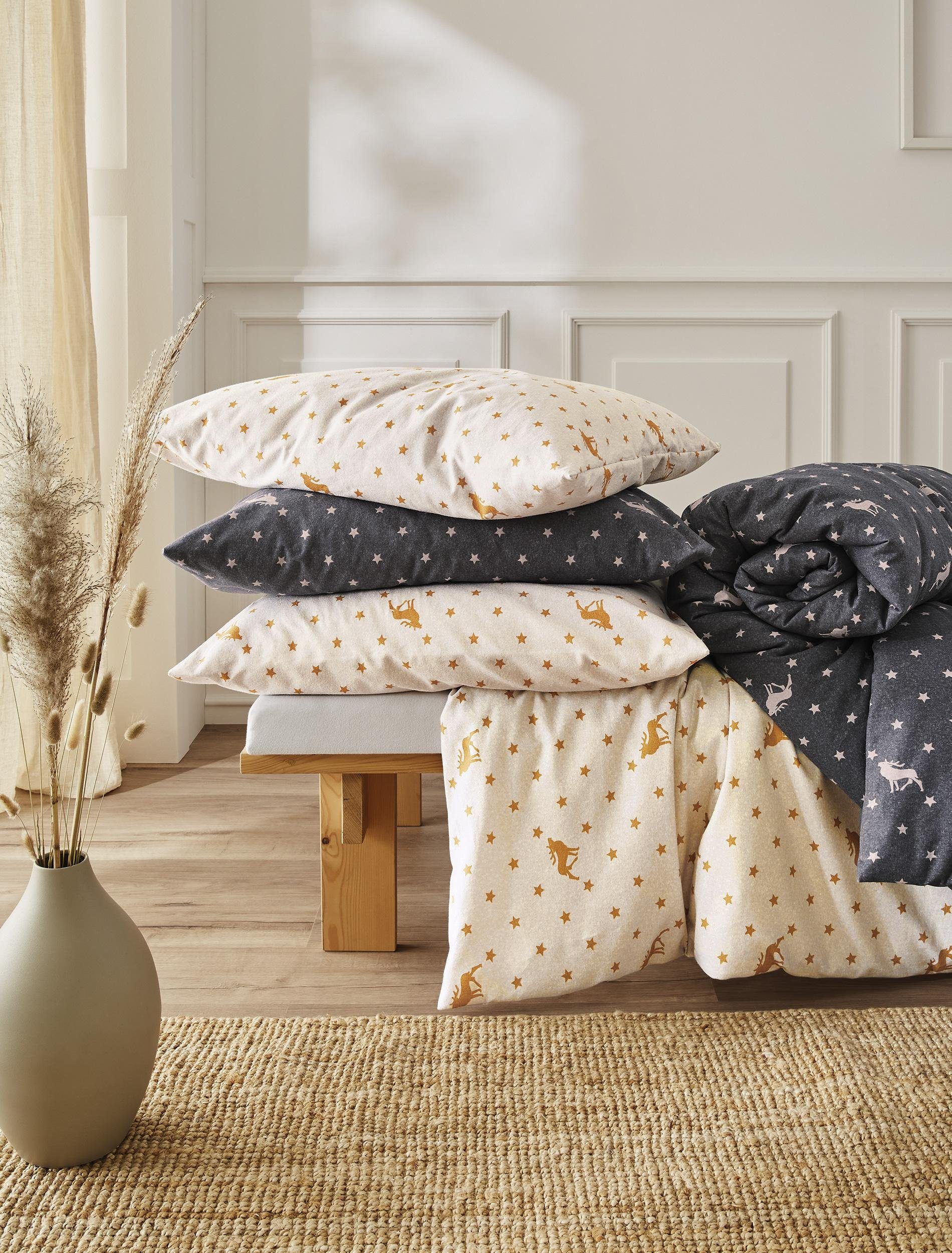 Irisette Overtrekset Panda 8496 knus zacht winterbedlinnen (2-delig)