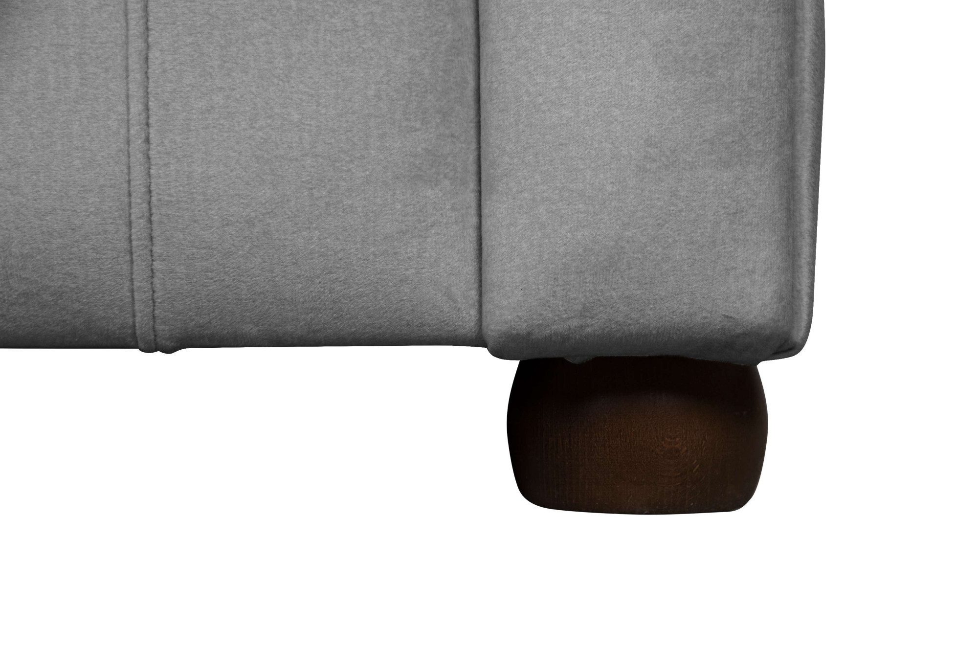 Home affaire 2-zitsbank CHARENTE, Chesterfield bank, golfvering, afmetingen: B/D/H: 147/89/74 cm