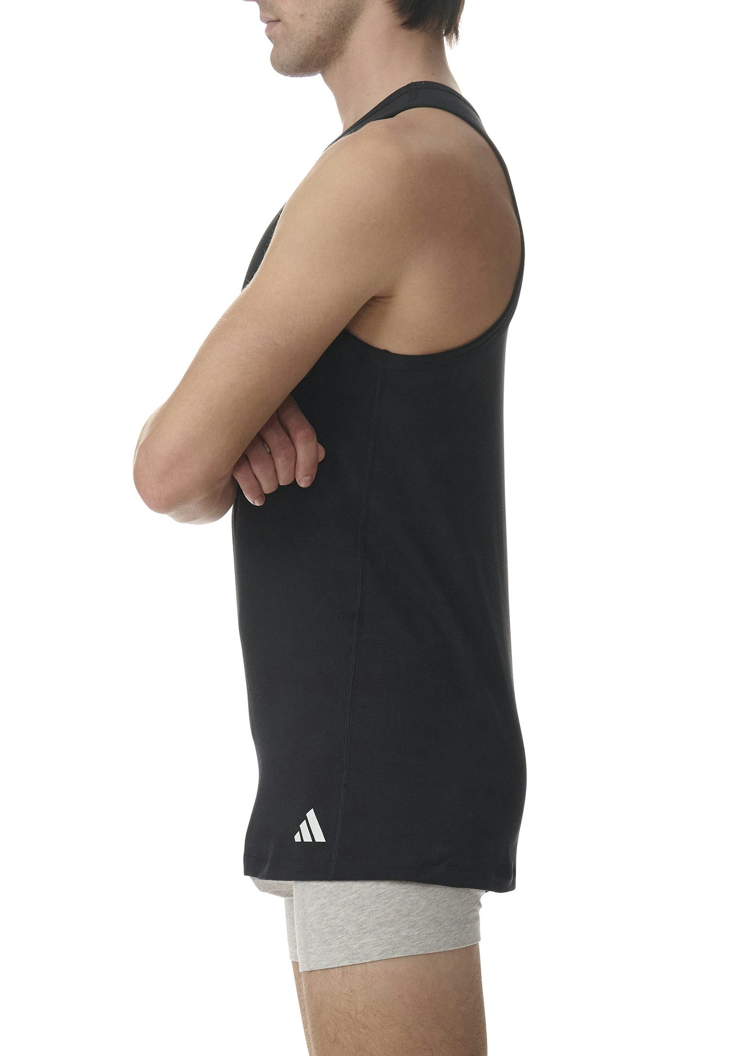 adidas Sportswear Tanktop Active Flex Cotton Ergonomisch met geventileerde netpas aan de rug (Set van 2)