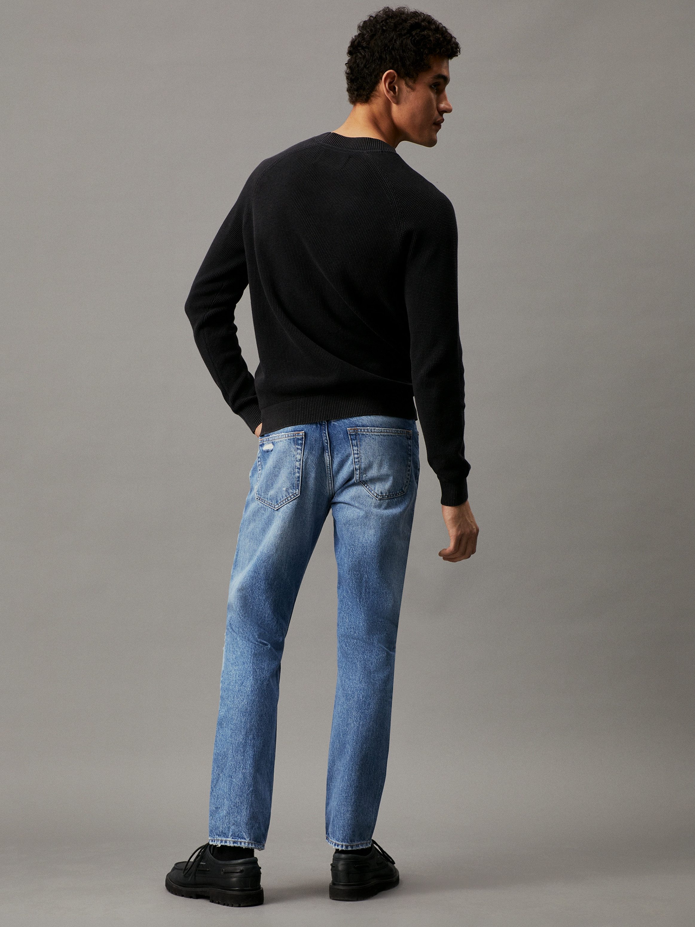 Calvin Klein Straight jeans Authentic Straight in een klassiek 5-pocketsmodel