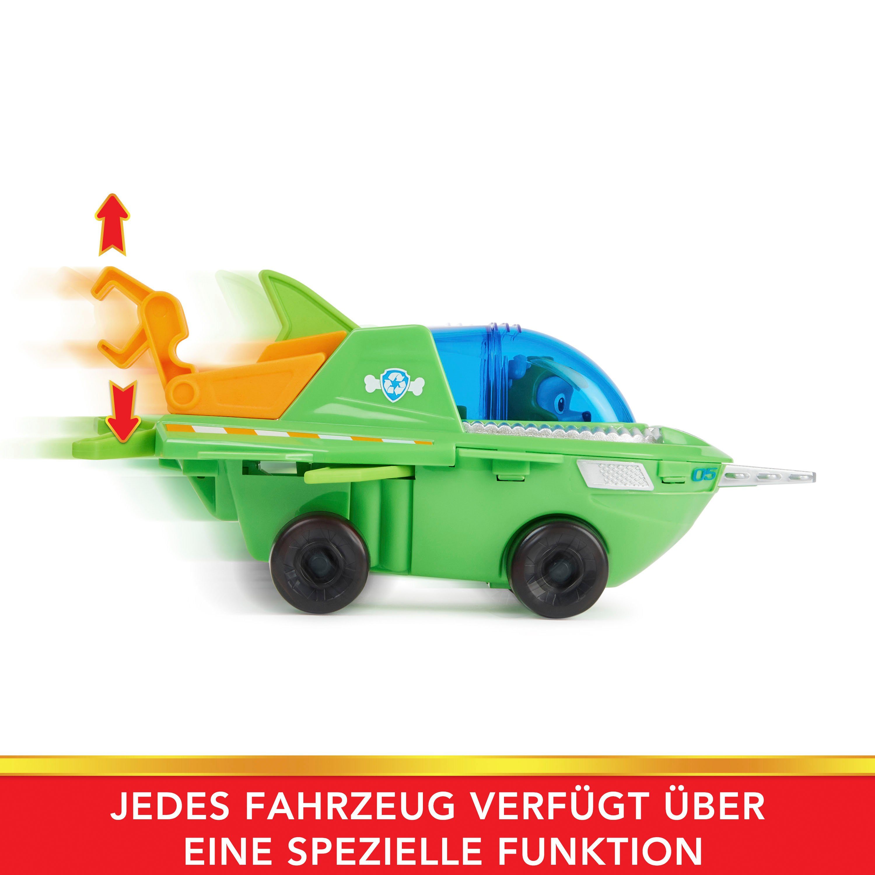 Spin Master Speelgoedauto Paw Patrol - Aqua Pups - Basic Themed Vehicles Solid Rocky