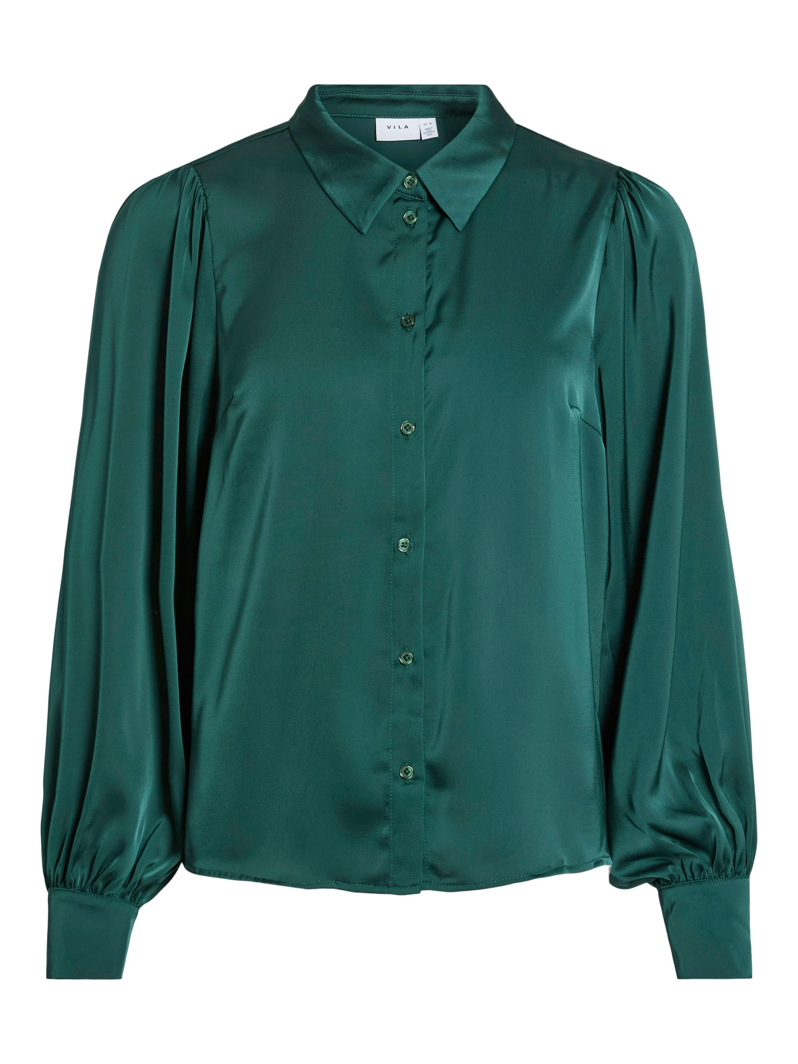 Vila Blouse met lange mouwen VIENNA RAVENNA L/S BALLOON SHIRT - NOOS