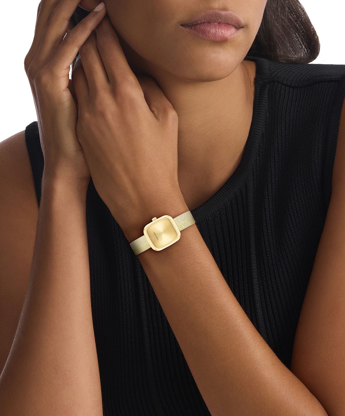 Calvin Klein Kwartshorloge CK Adore Horloge, dameshorloge, stalen band, analoog