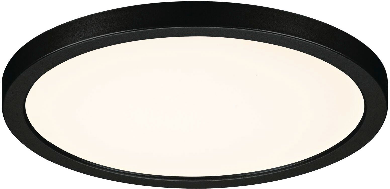Paulmann Ledinbouwlamp LED Inbouwpaneel Areo VariFit IP44 rond 175mm 3000K Zwart (1 stuk)