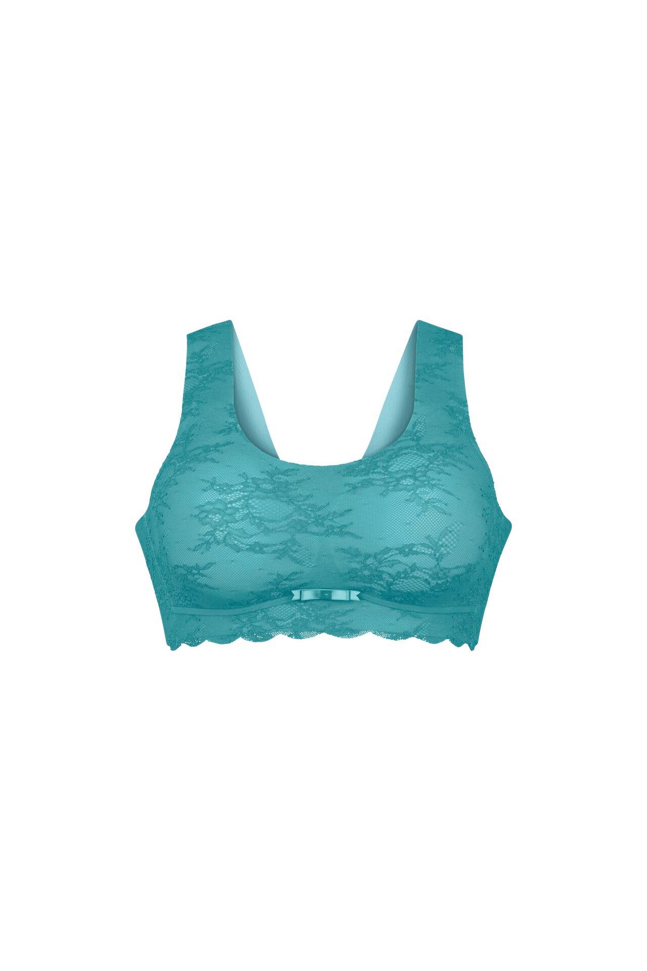 Anita Comfort Bralette Essentials Kant met voorgevormde cups Bloemige kant, uitneembare schuimcups, delicate zijden band (1-delig)