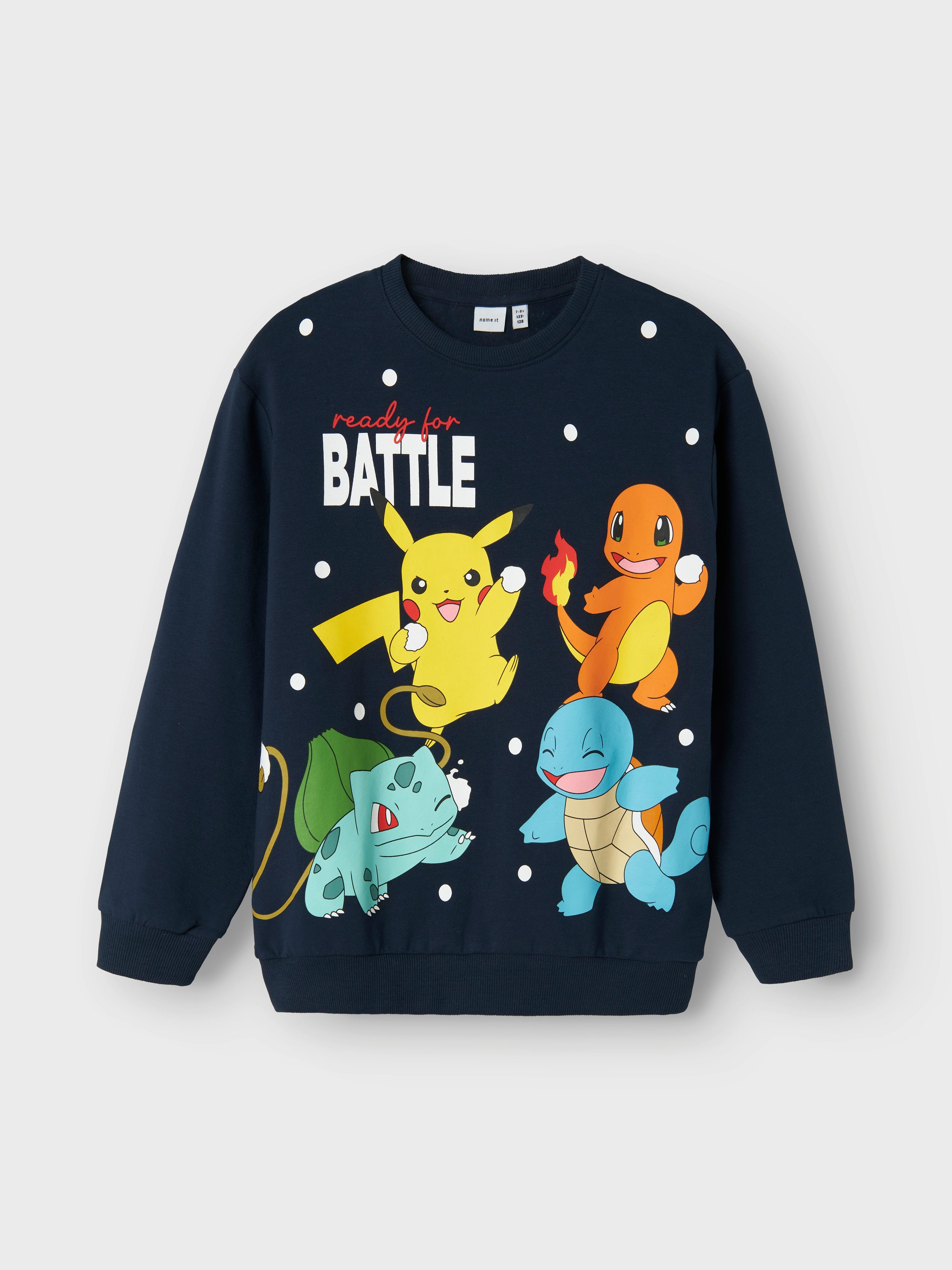 Name It Sweatshirt NKMSTAM POKEMON SWEAT BRU SKY