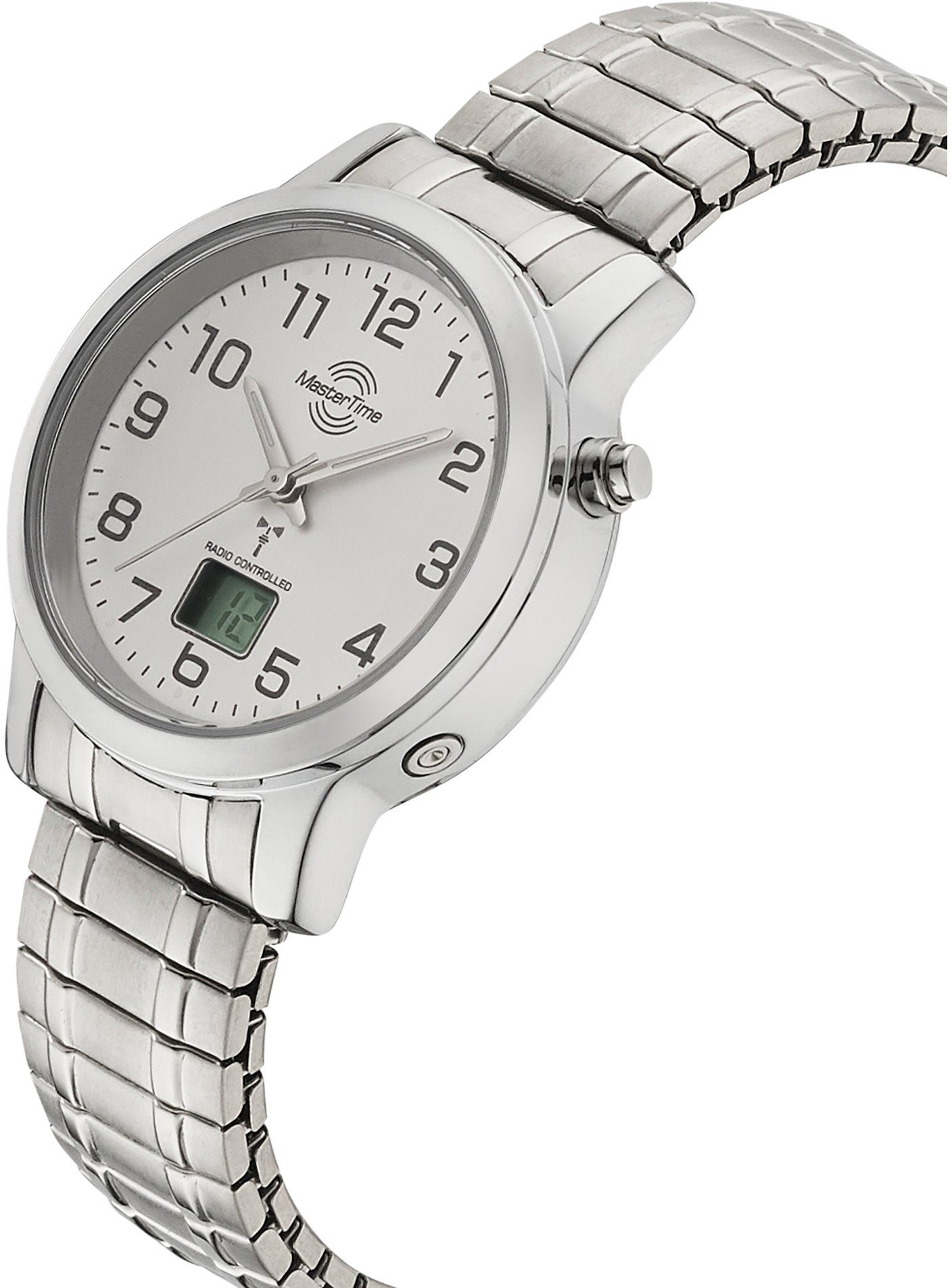 MASTER TIME Radiografisch horloge Basic Polshorloge, quartz, dameshorloge, datum, flexband, trekband