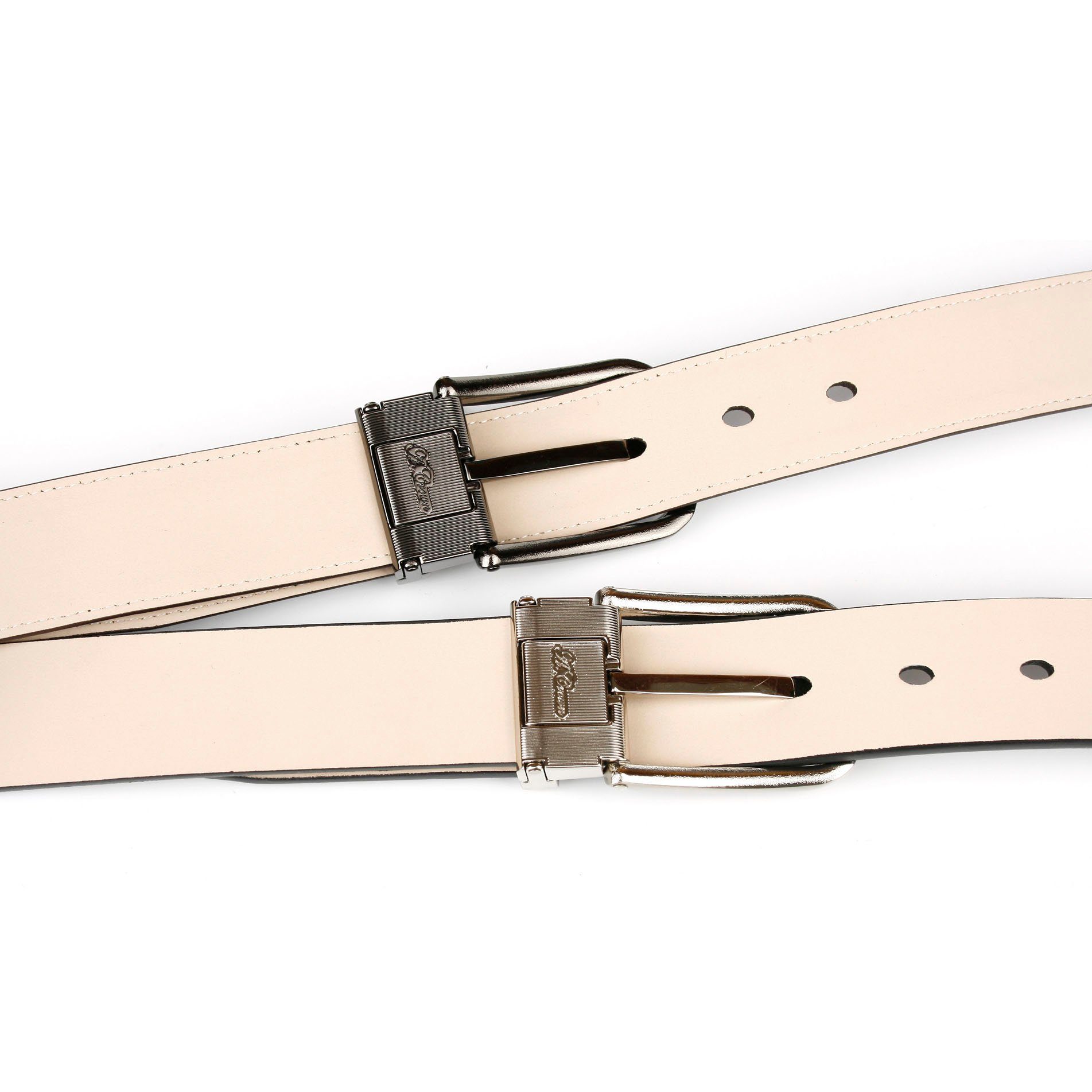 Anthoni Crown Leren riem Elegante leren business-riem