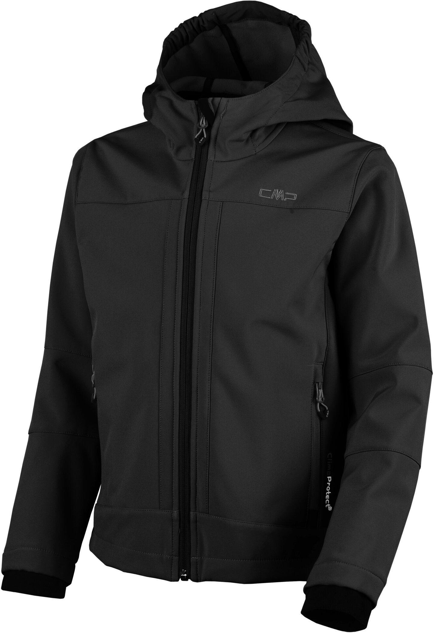 CMP Softshell-jack KID SOFTSHELL JACKET FIX HOOD voor kinderen Ademend & warmte-isolerend & waterafstotend & voor kinderen (1 stuk)