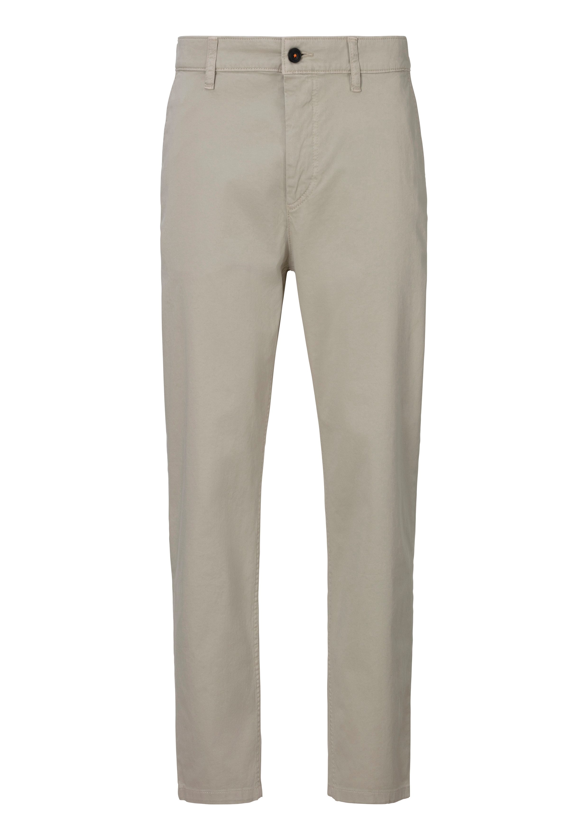 Boss Orange Chino tapered met boss-logo aan de achterkant
