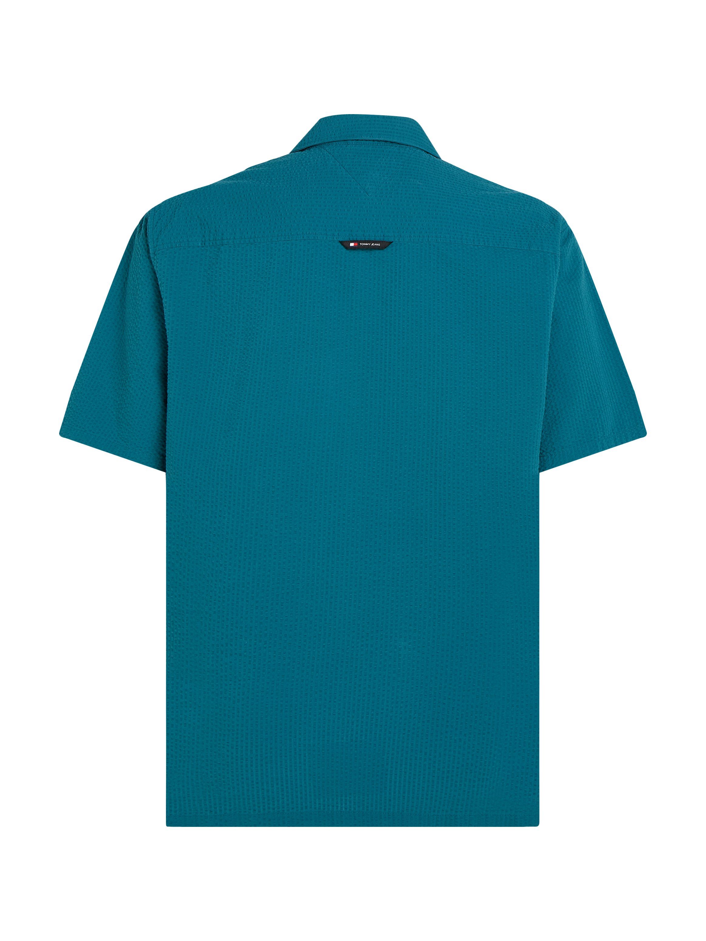 TOMMY JEANS Overhemd met korte mouwen TJM RLX SEERSUCKER CAMP SHIRT