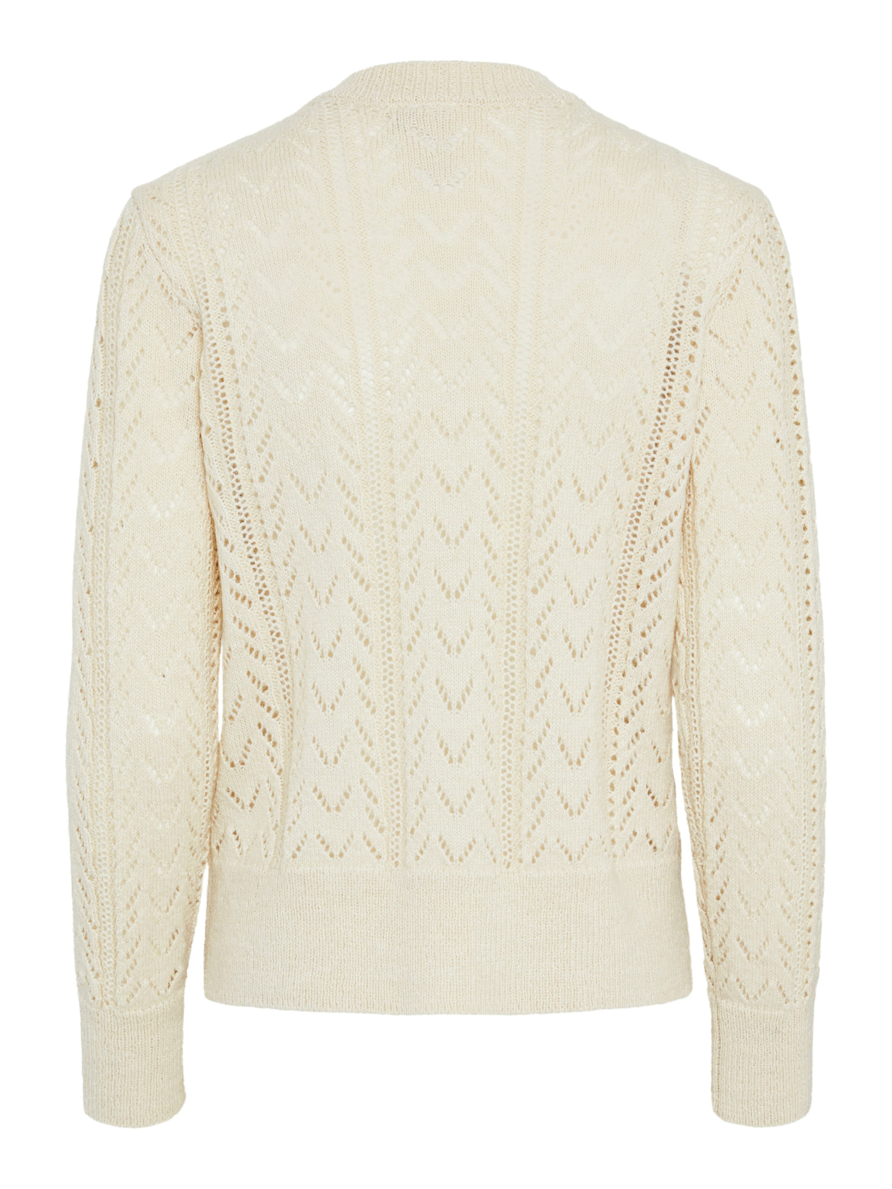 Y.A.S Trui met ronde hals YASTELLA LS KNIT PULLOVER S. NOOS