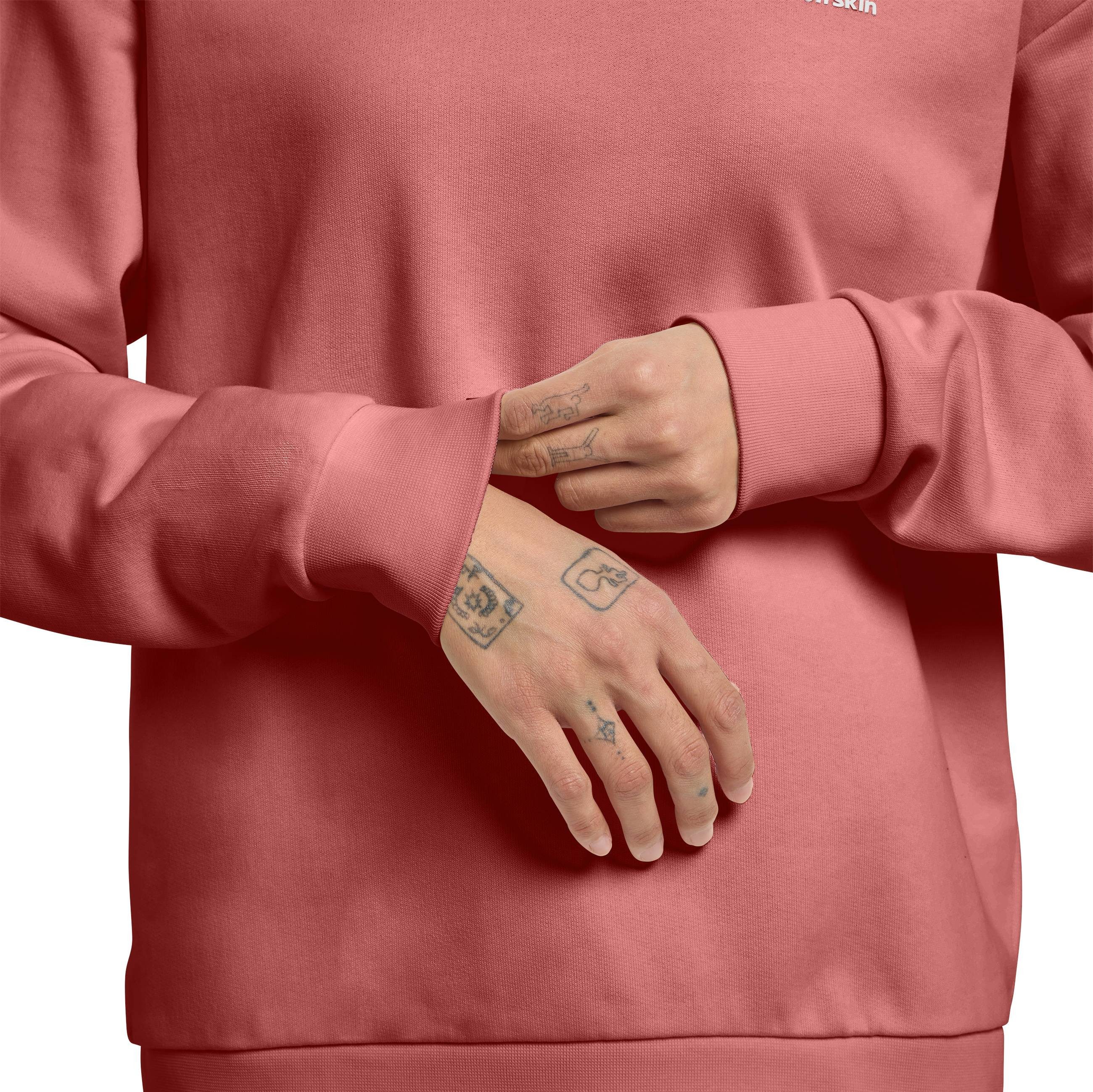 Jack Wolfskin Shirt met lange mouwen ESSENTIAL CREWNECK W
