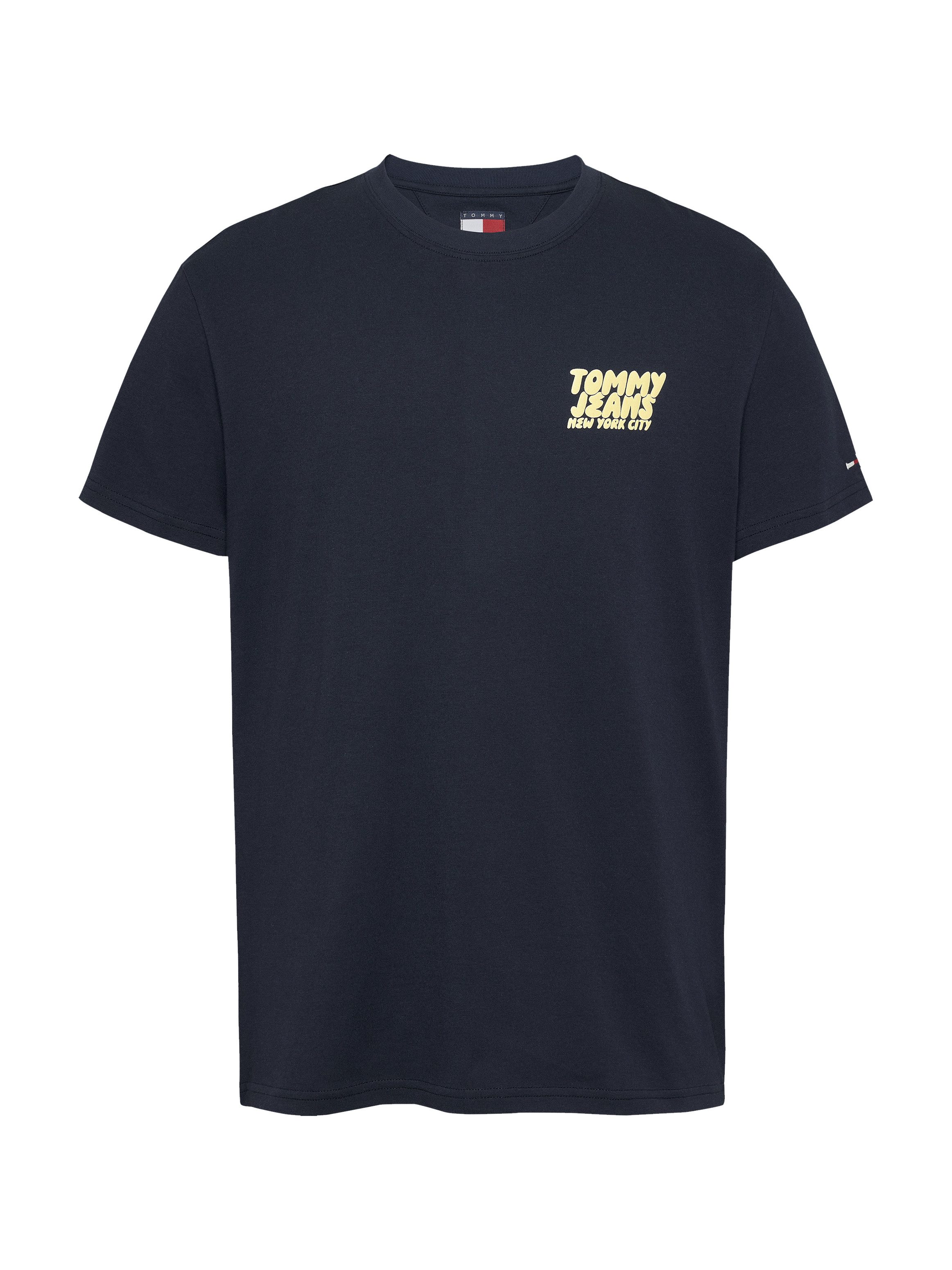 TOMMY JEANS Shirt met korte mouwen TJM REG BUBBLE BACK SS TEE EXT