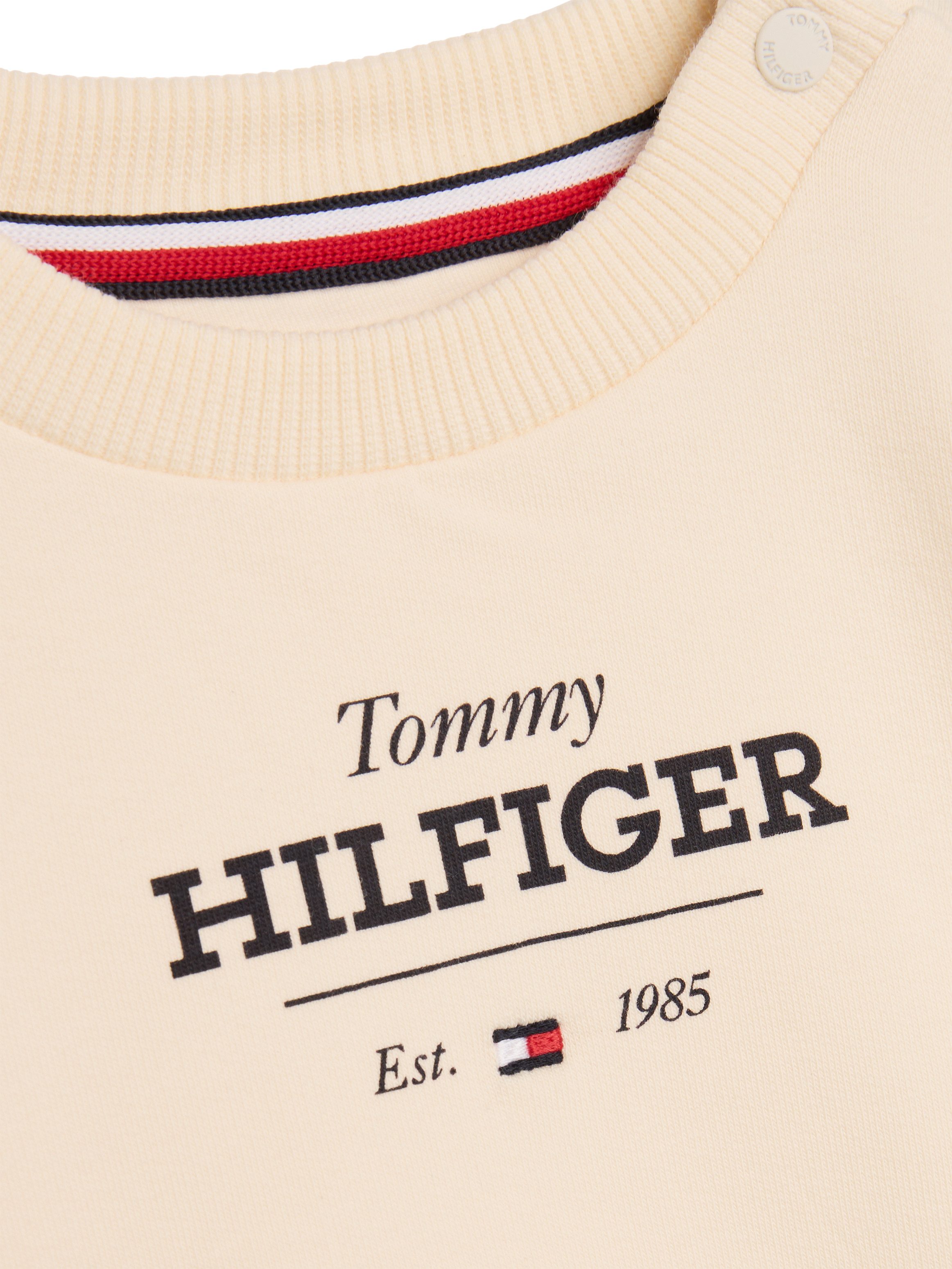 Tommy Hilfiger Shirt broek met logoprint (2-delig)