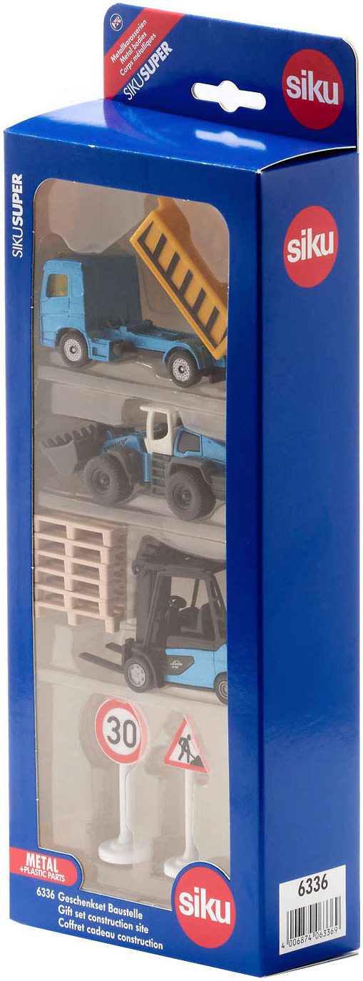 Siku Speelgoed-bouwauto Wegwerkzaamheden set (6336)