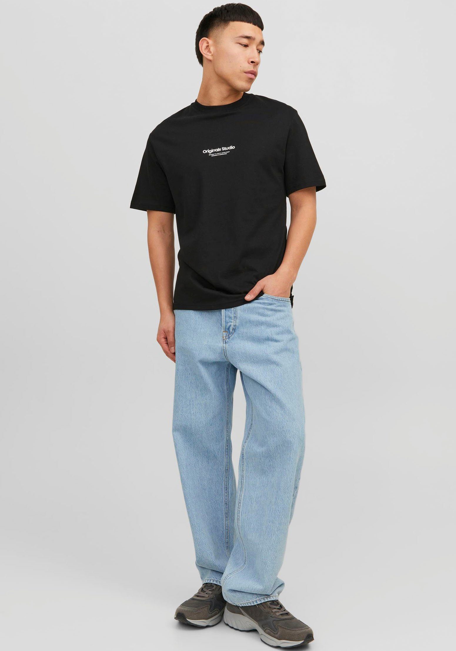Jack & Jones Shirt met ronde hals JORVESTERBRO TEE SS CREW NECK NOOS