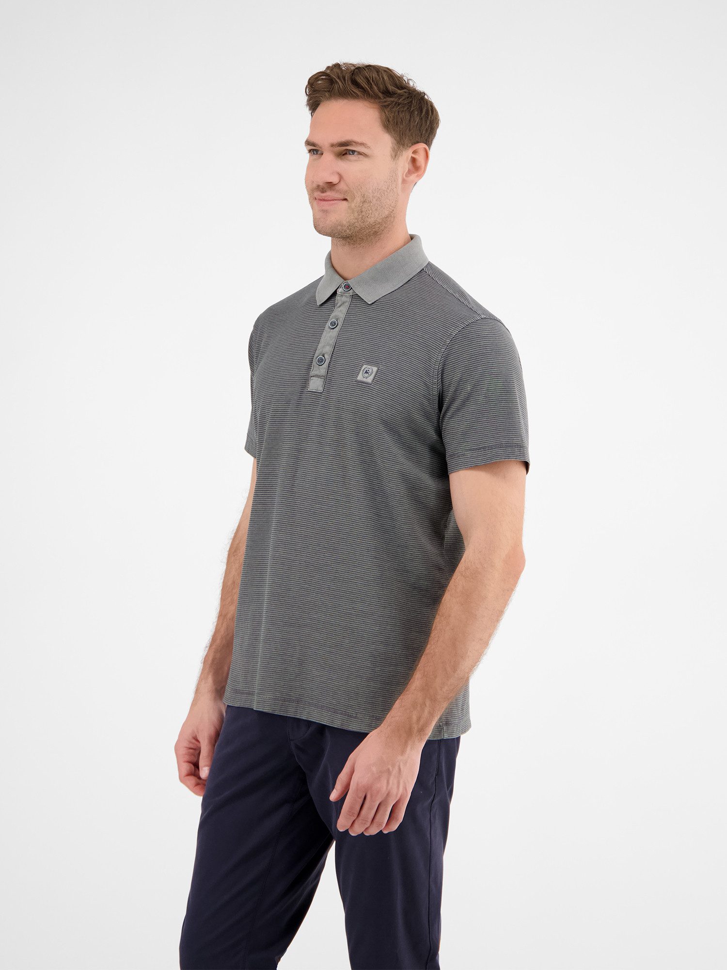 Lerros Poloshirt LERROS heren poloshirt, gestreept