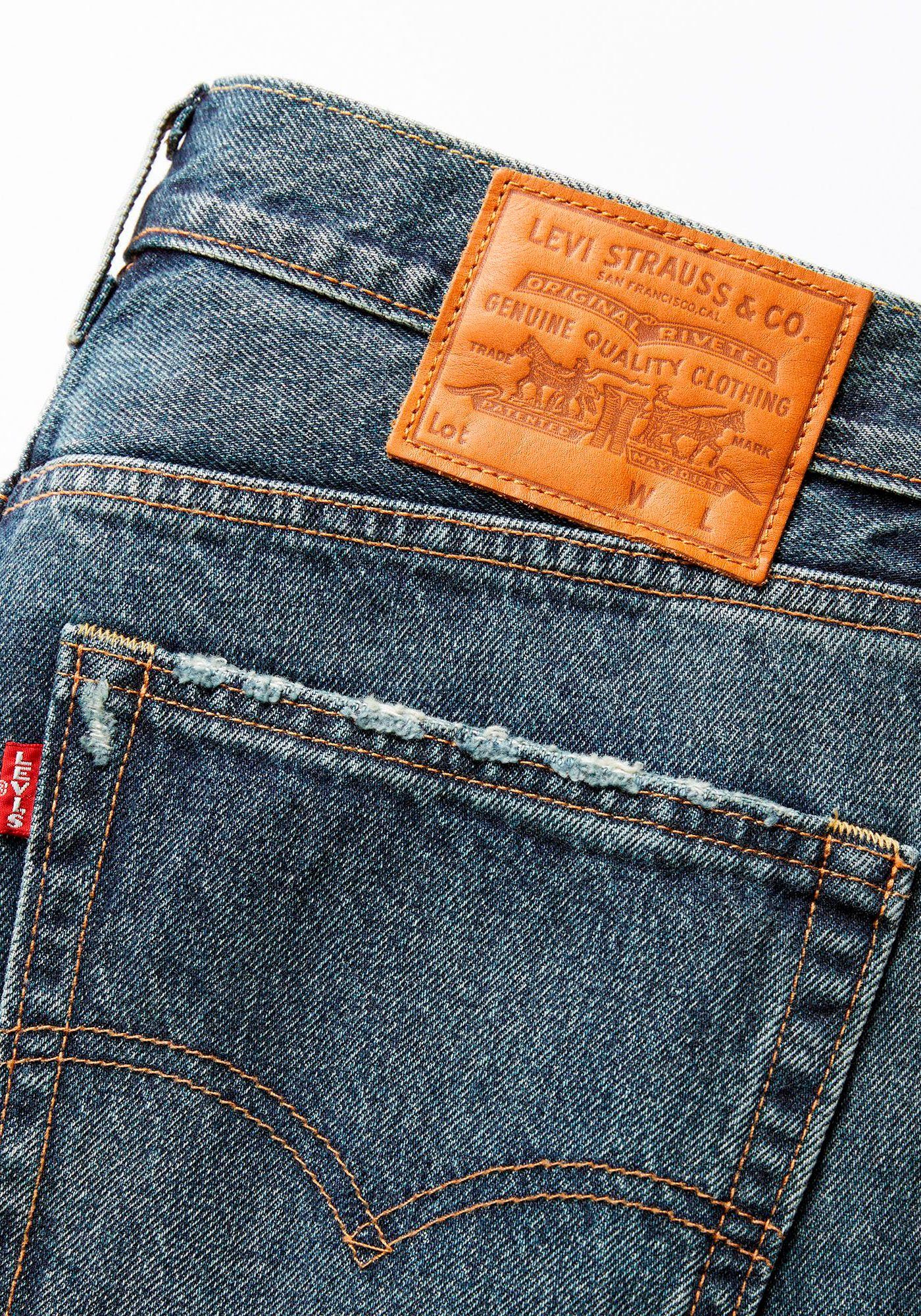 Levi's® Straight jeans 551Z AUTHENTIC met leren badge