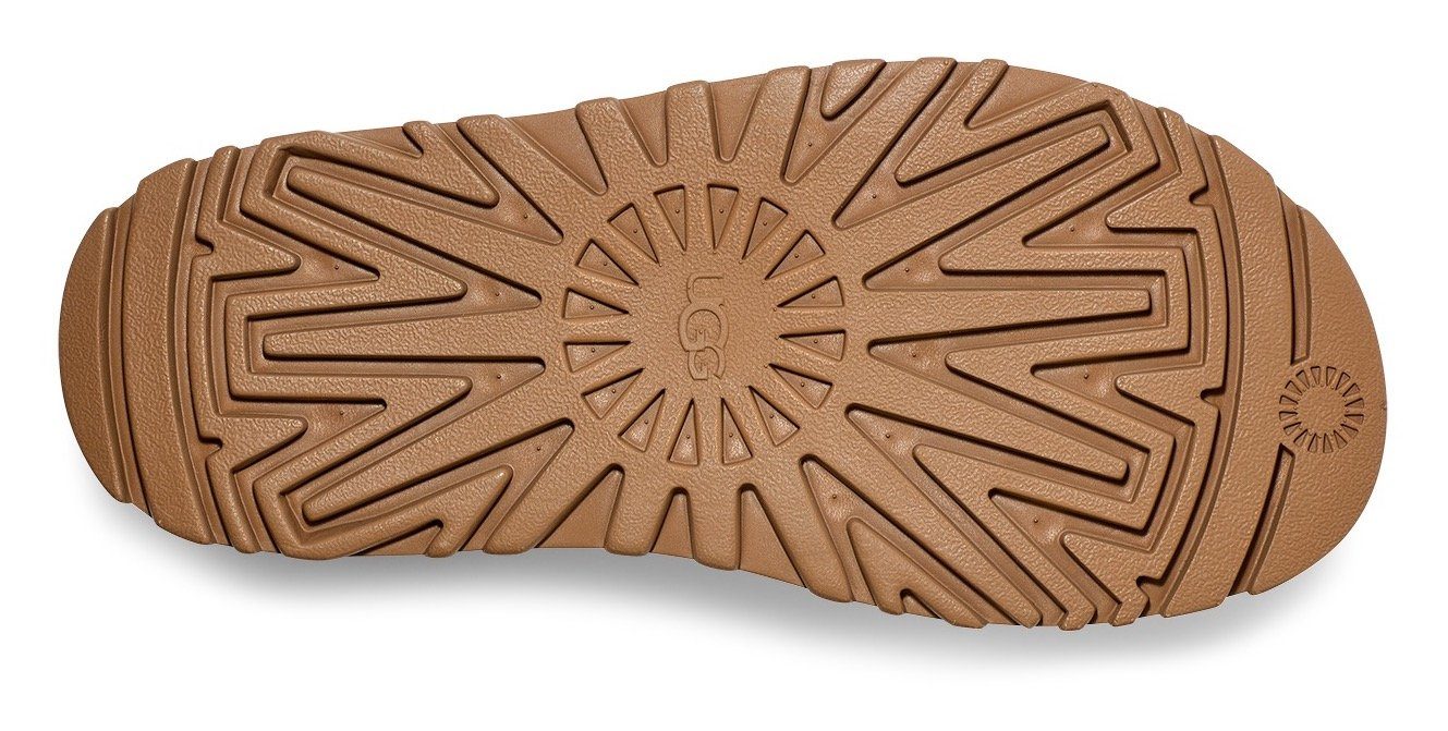 UGG Plateausandalen Goldenglow , zomerschoen, strandschoen, plateausandaal met klittenbandsluitingen