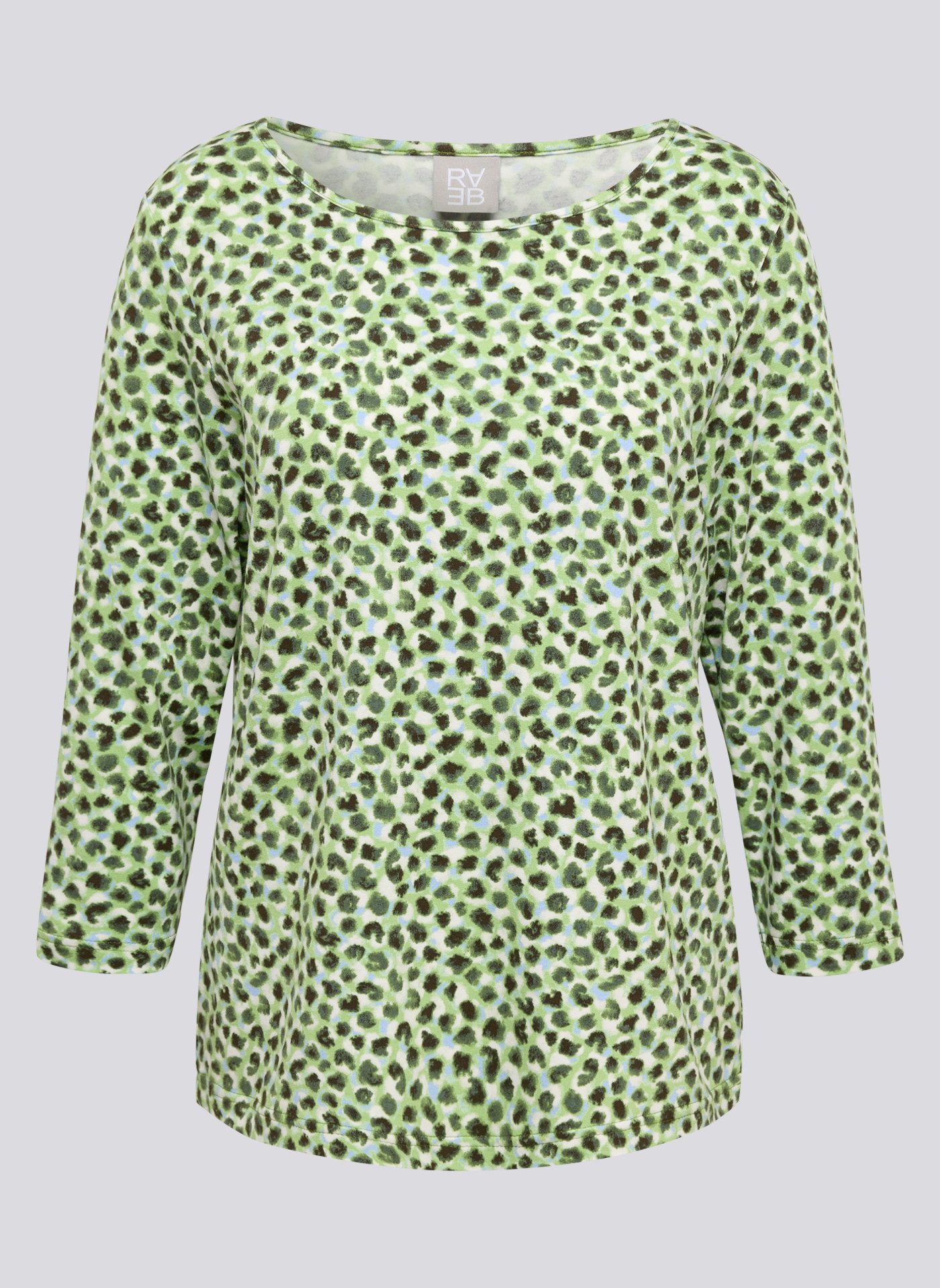 Rabe Shirt met 3/4 mouwen met animal-print