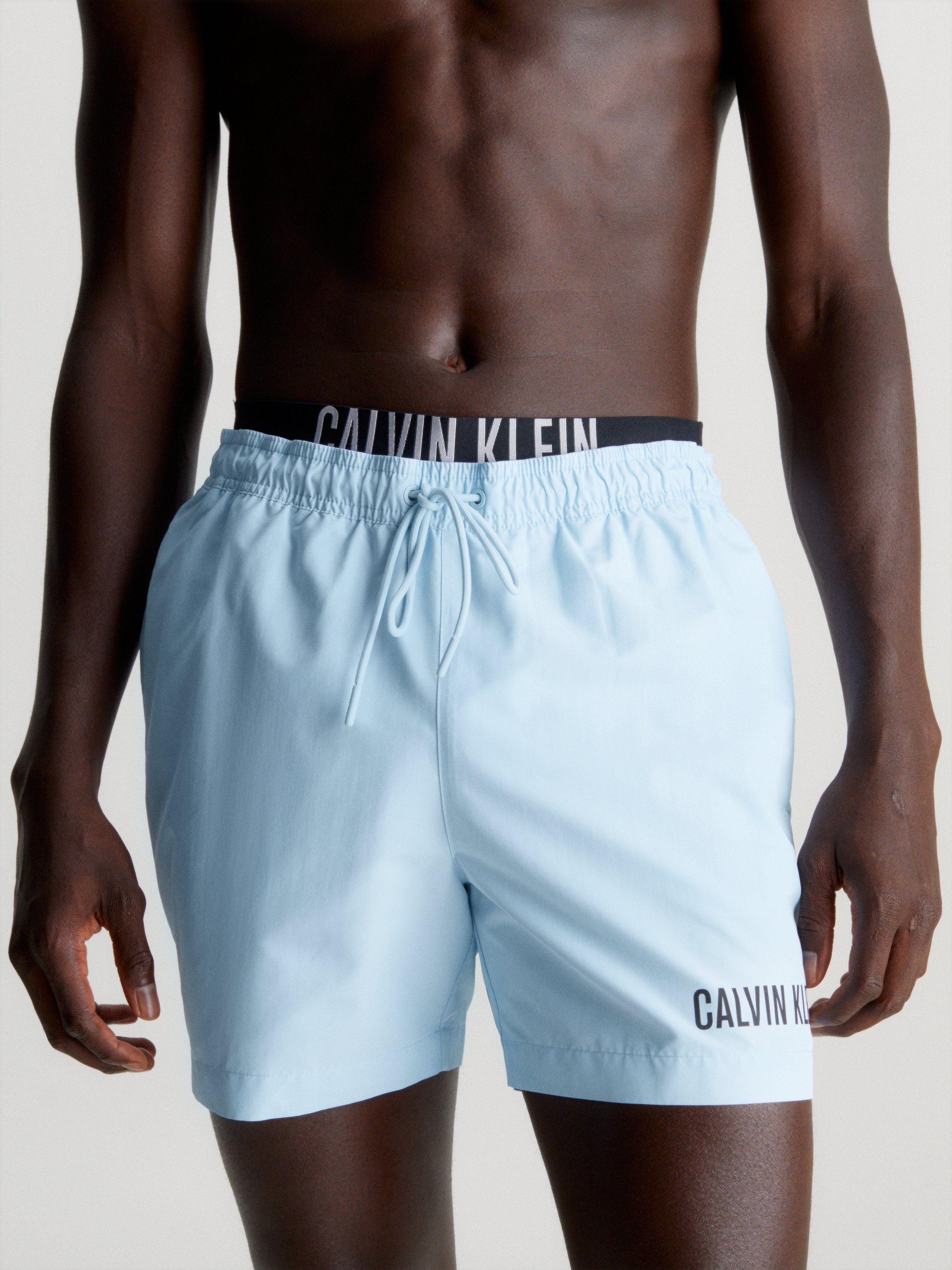 Calvin Klein Underwear Zwembroek met elastische band met label