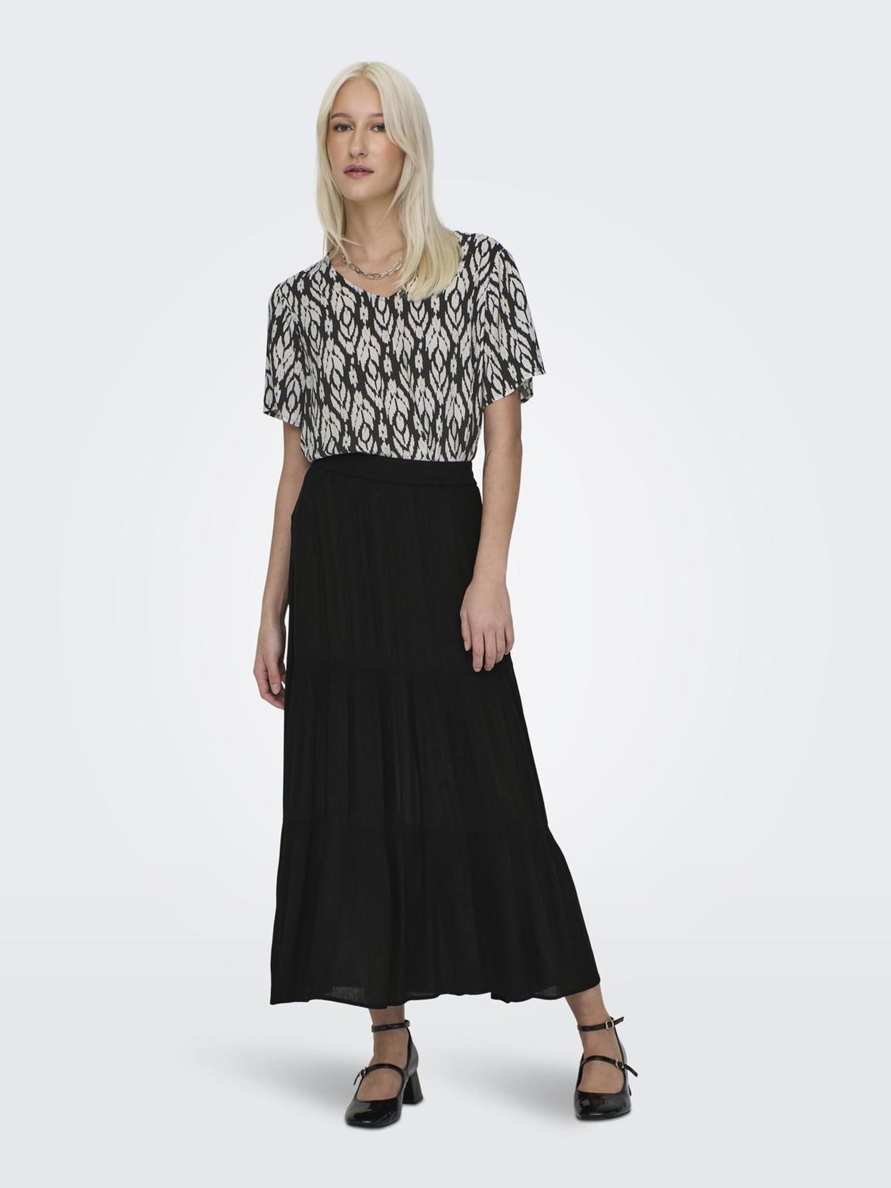 Only Maxirok ONLMIKKA LIFE LONG SKIRT WVN NOOS
