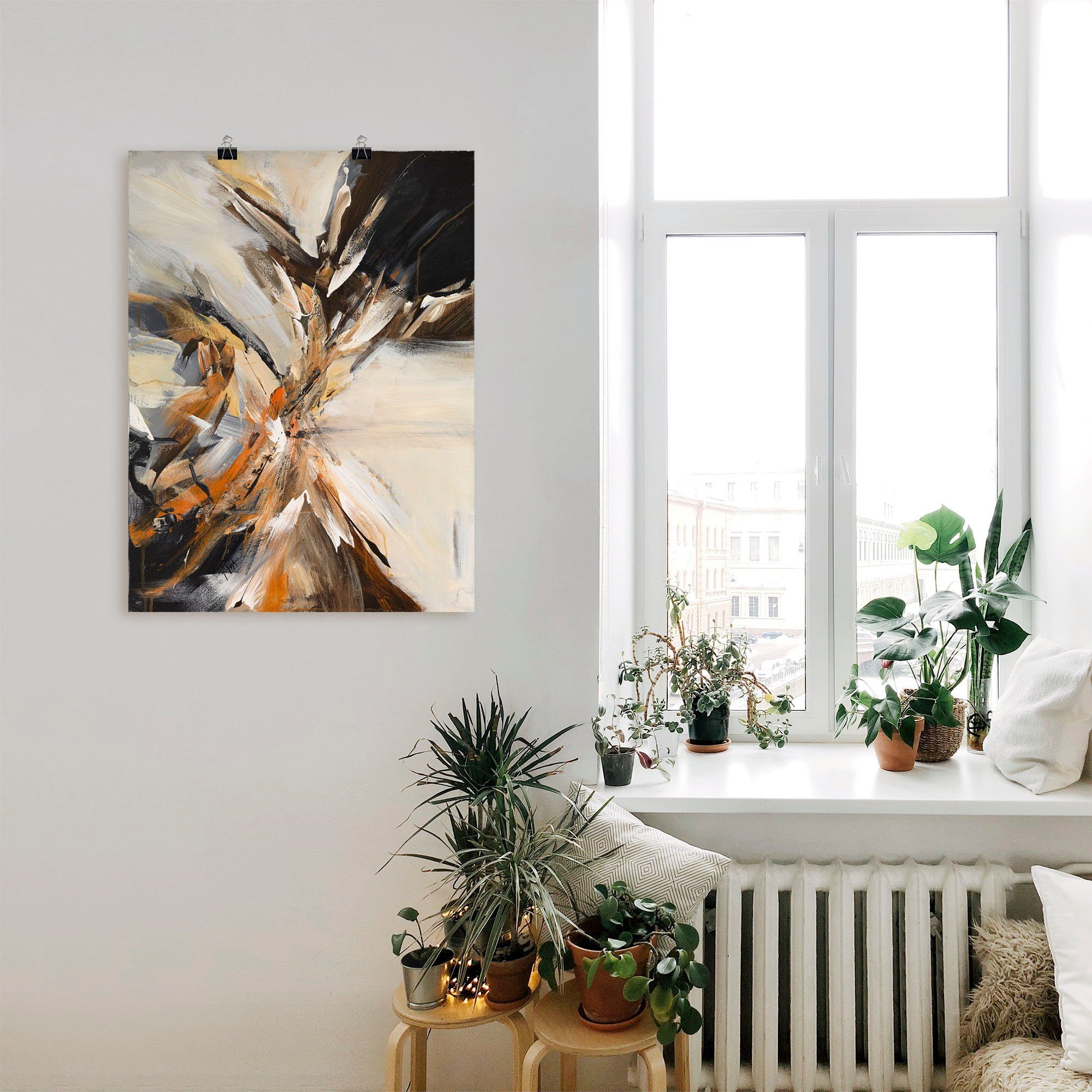 Artland Artprint Abstract IV als artprint op linnen, poster in verschillende formaten maten