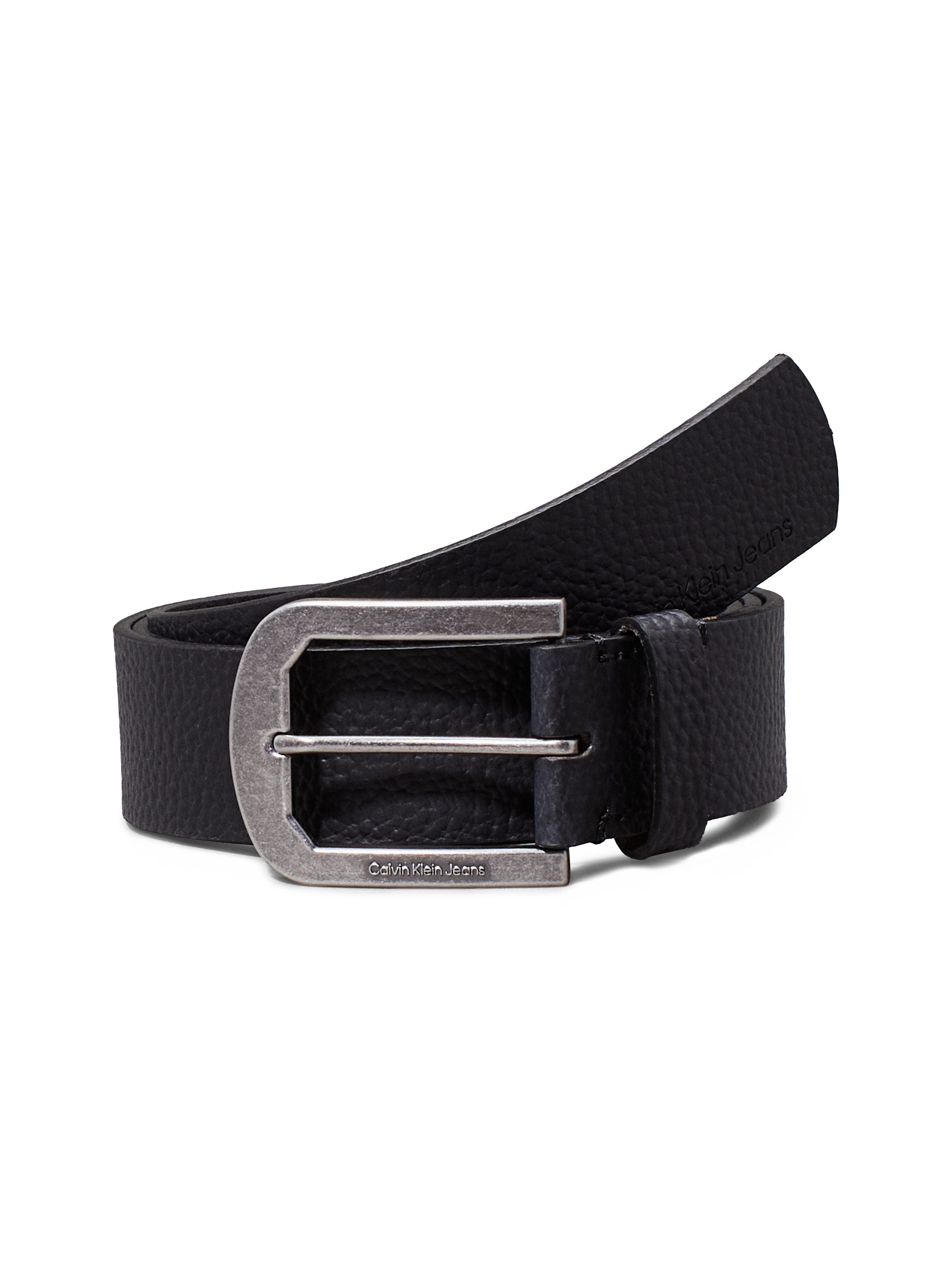 Calvin Klein Leren riem CLASSIC PIN BUCKLE LTHR BELT35MM